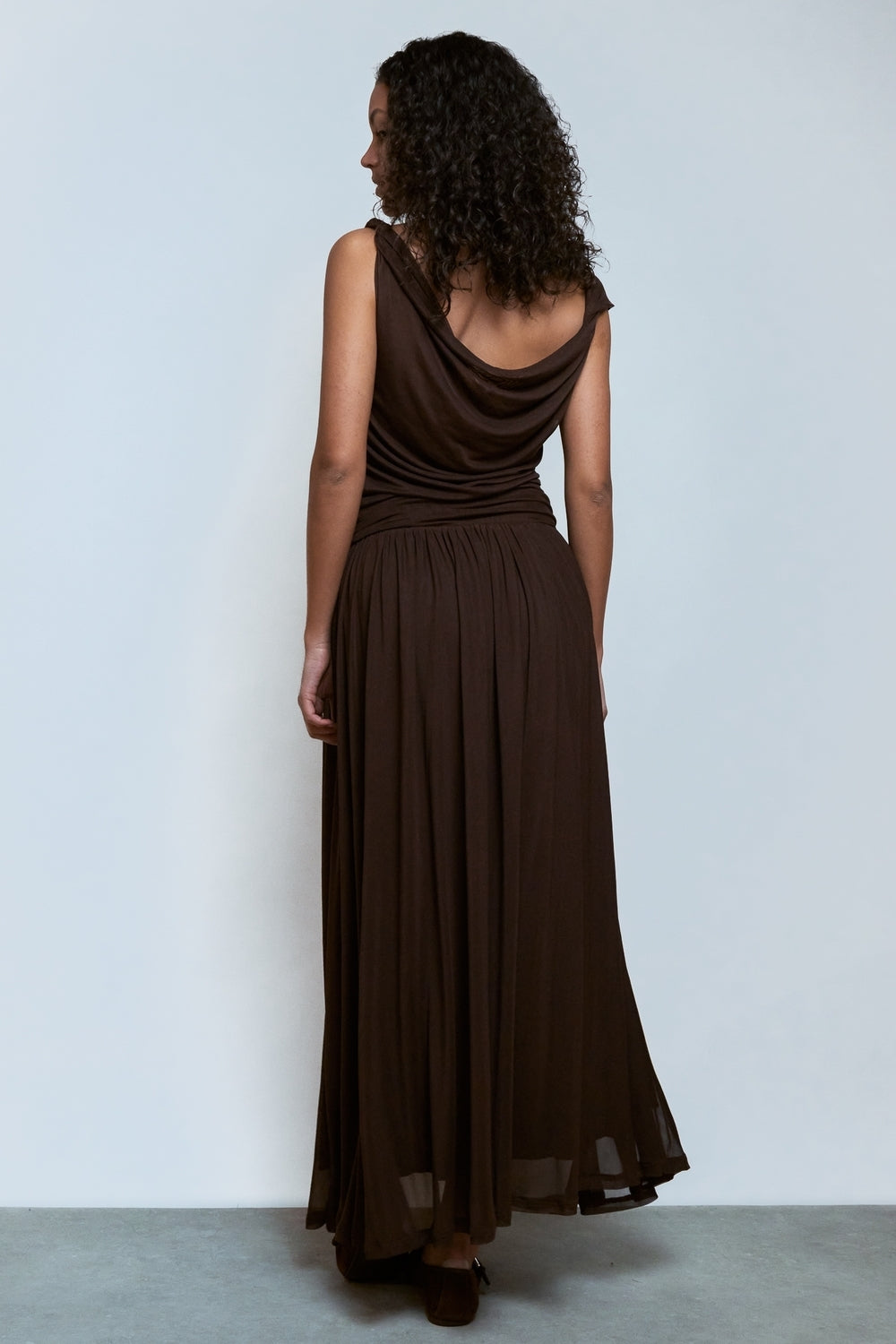 ROBE ELIANE CHOCOLAT