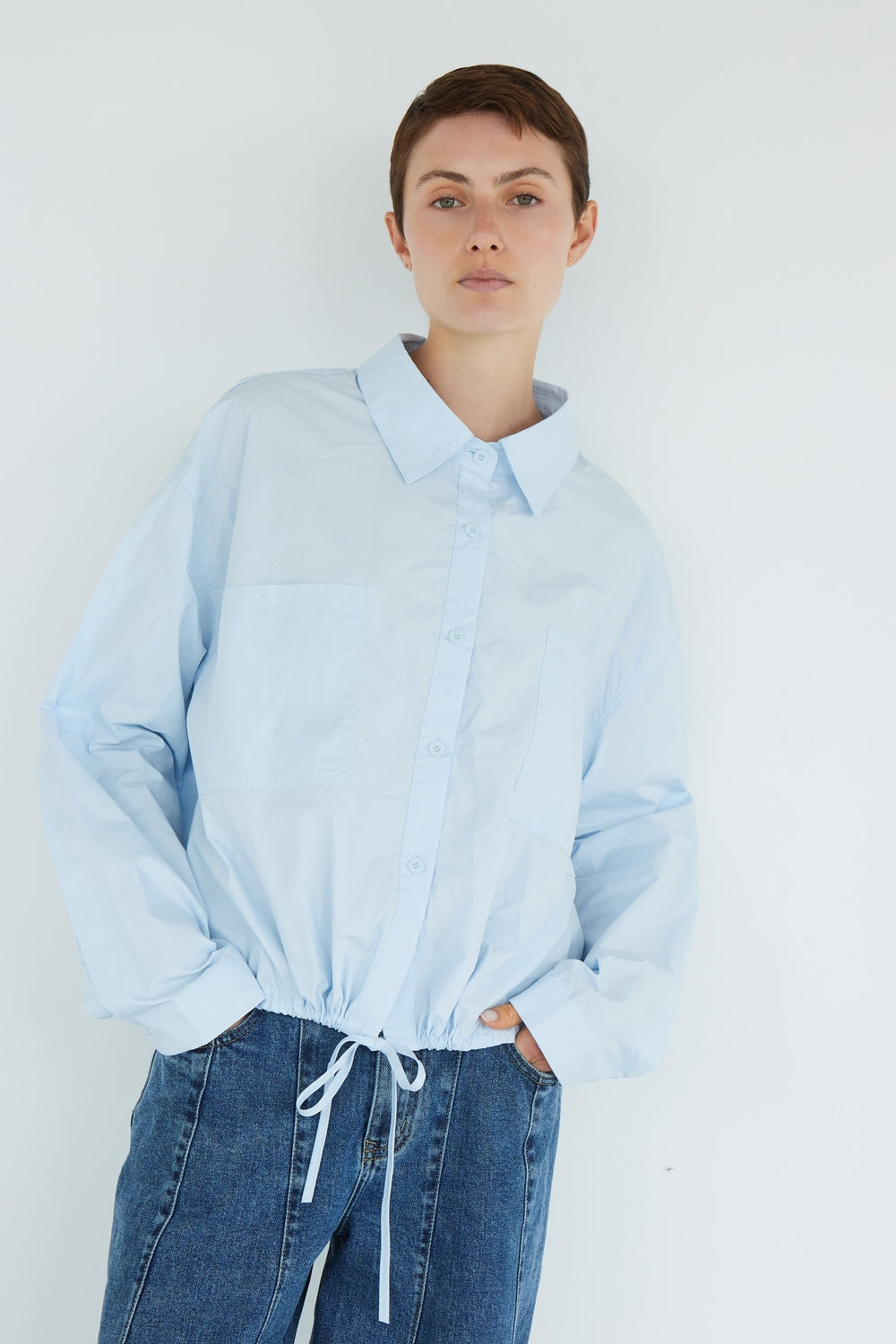 CHEMISE ORIANE BLEU