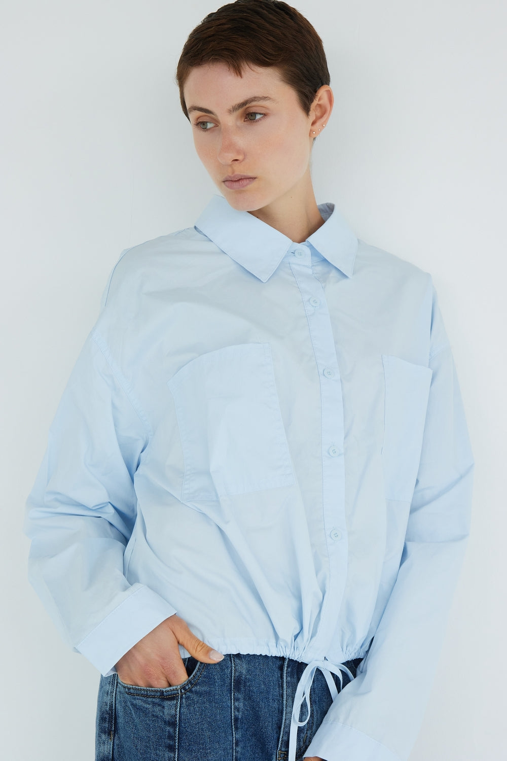 CHEMISE ORIANE BLEU