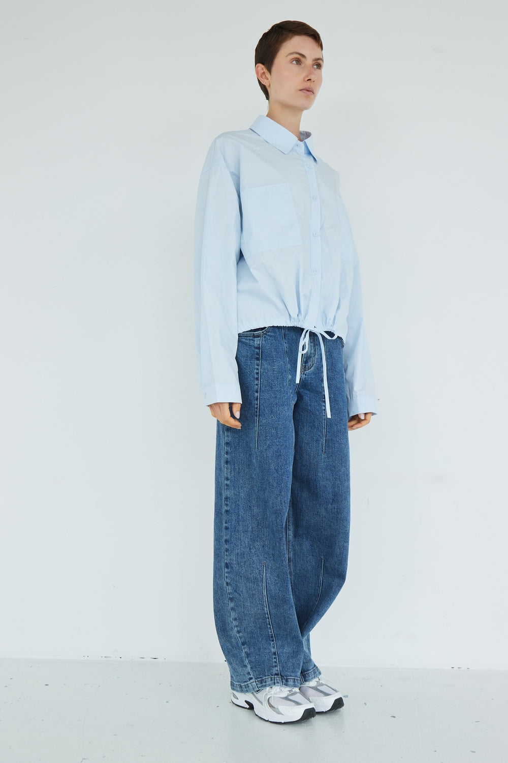 CHEMISE ORIANE BLEU