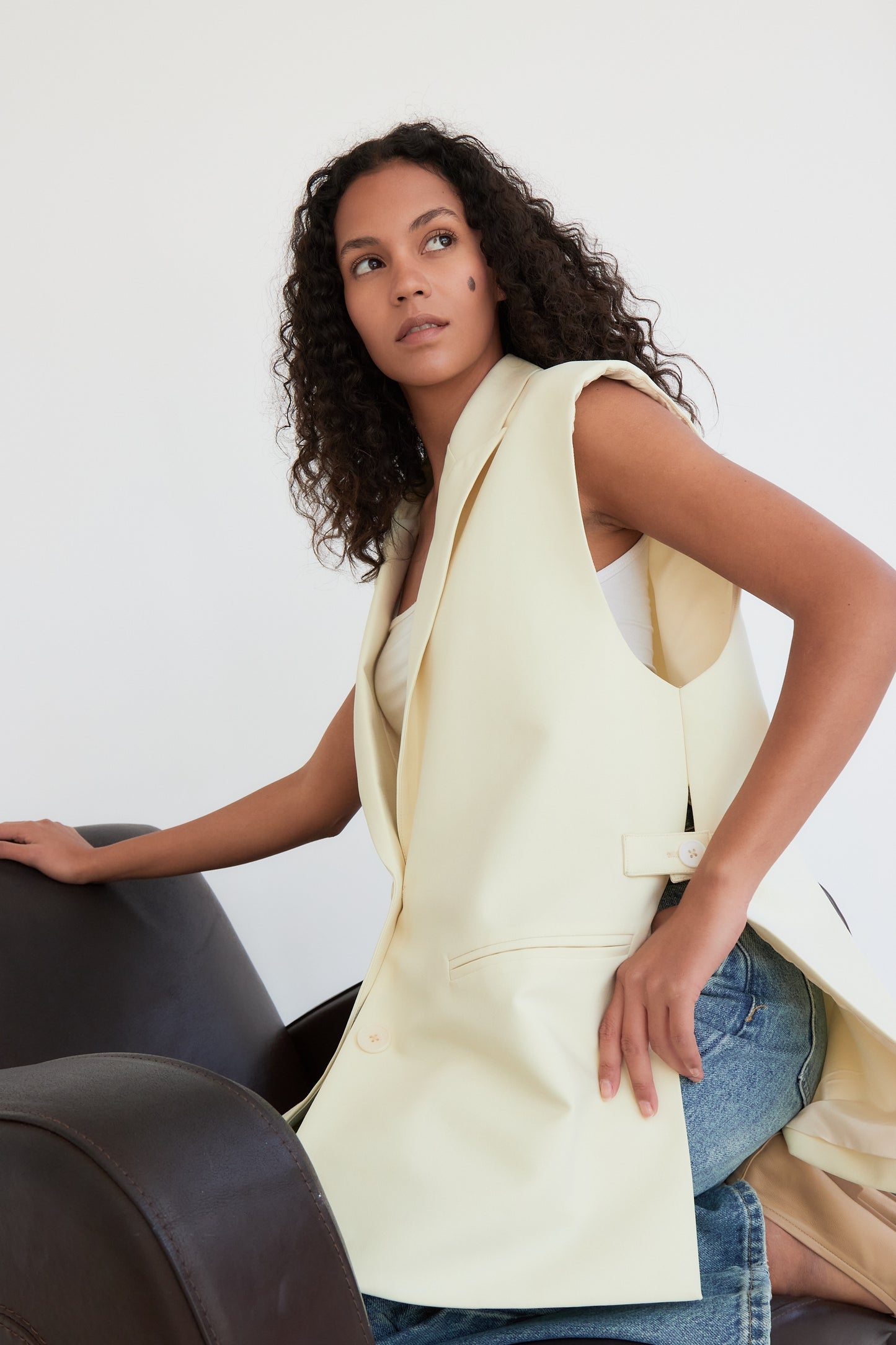 BLAZER ZARA JAUNE