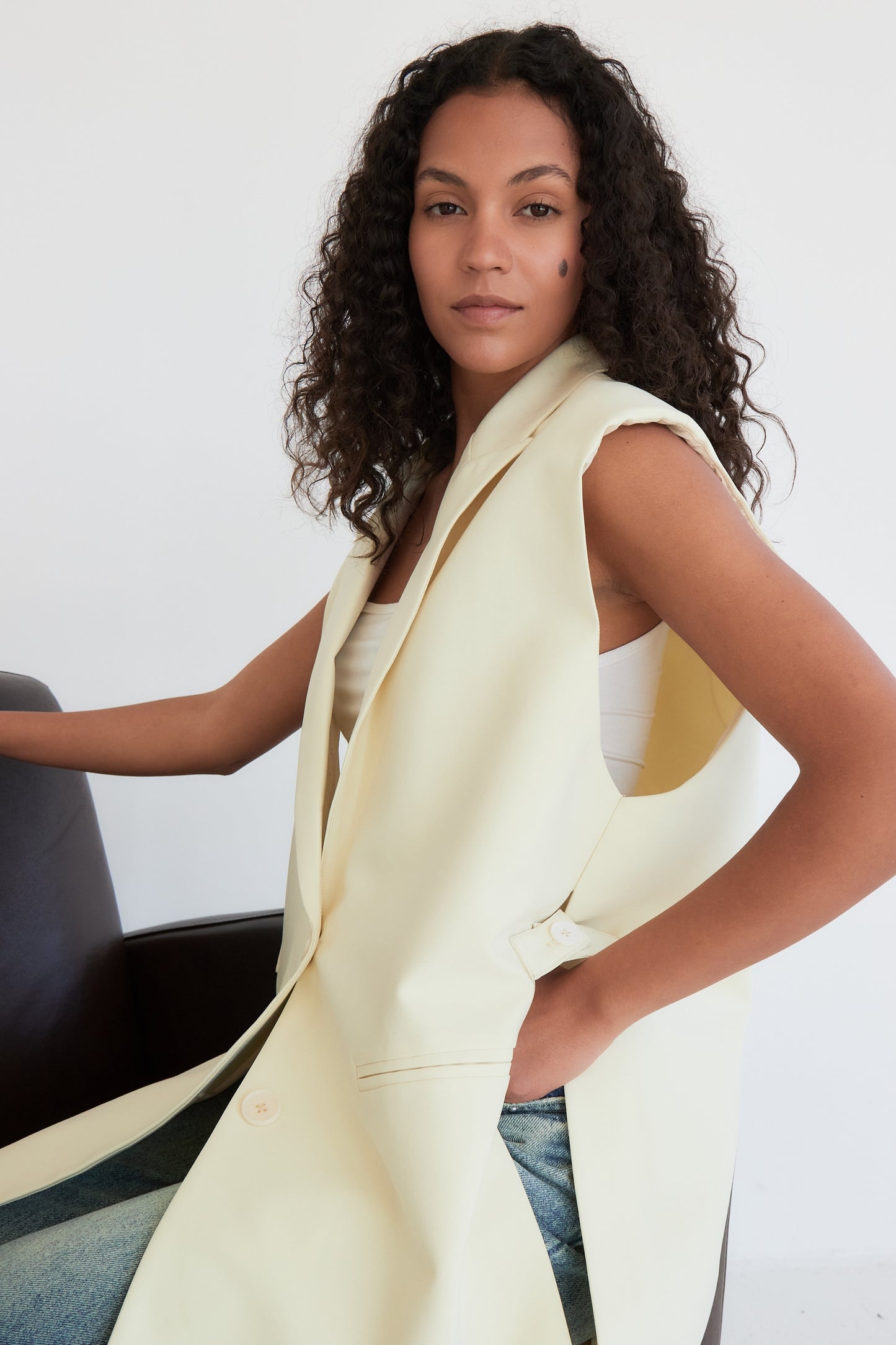 BLAZER ZARA JAUNE