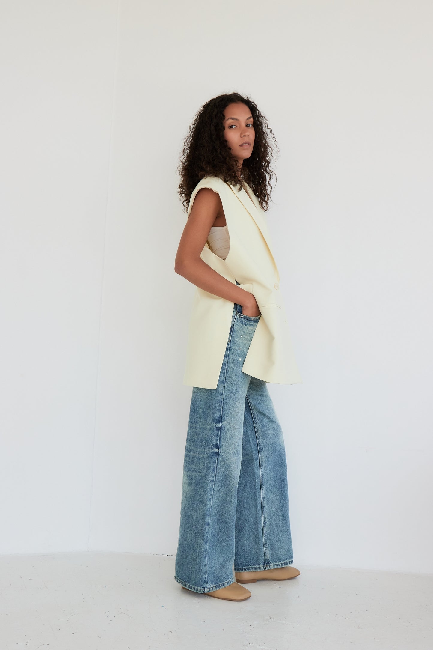 BLAZER ZARA JAUNE