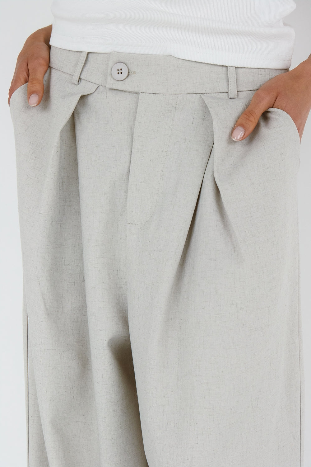 PANTALON STEN CREME