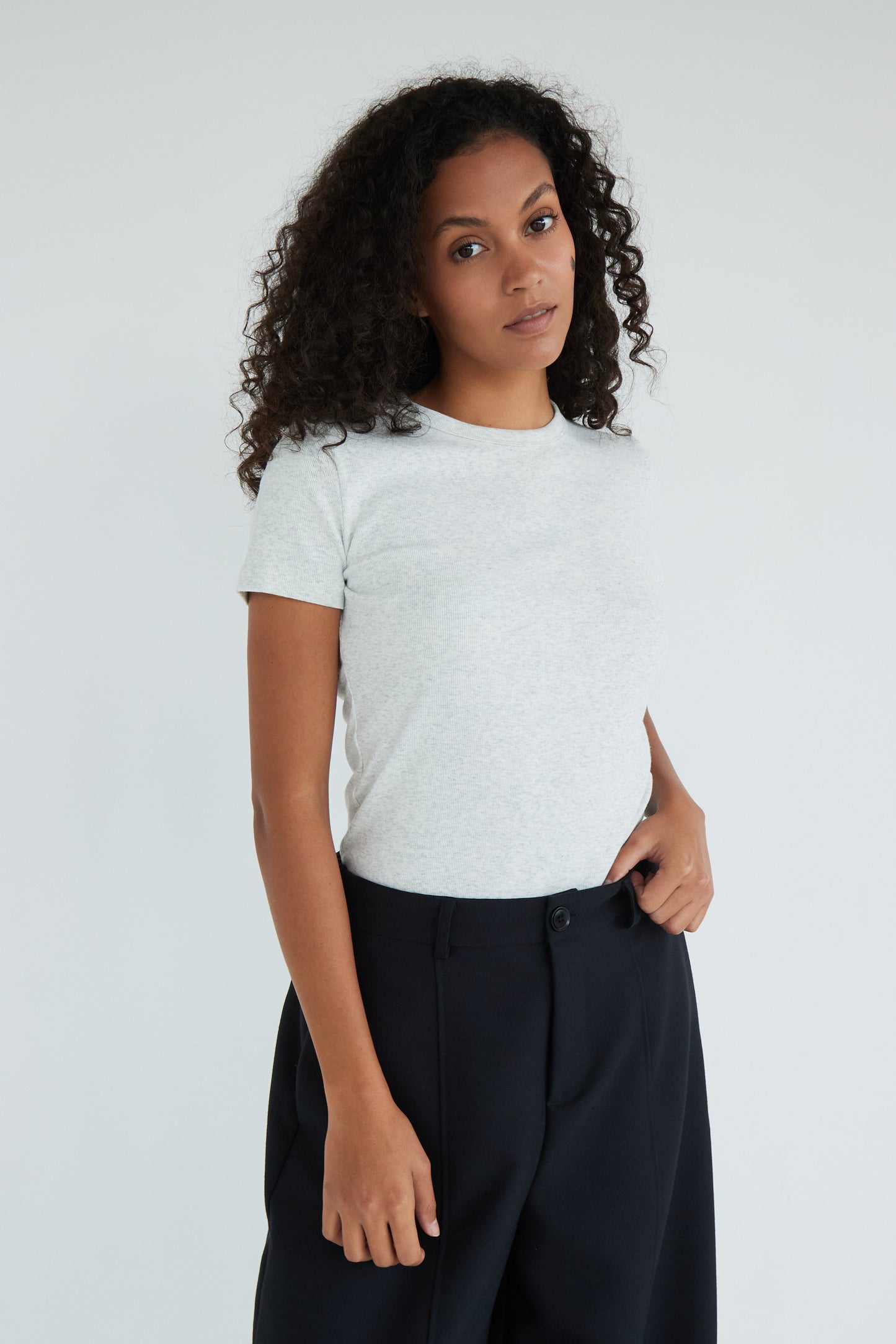 T-SHIRT ELISE GRIS