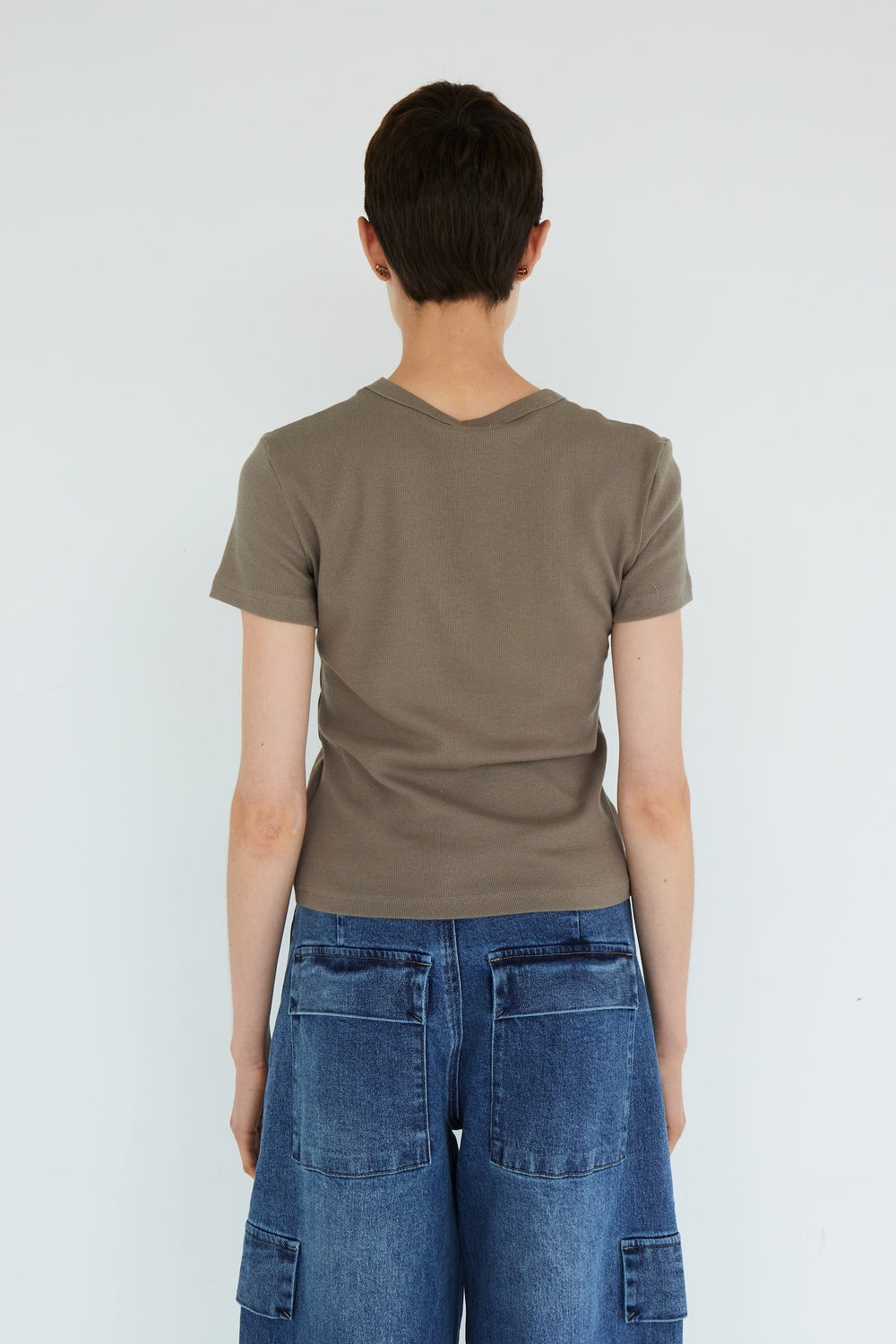 T-SHIRT ELISE KAKI