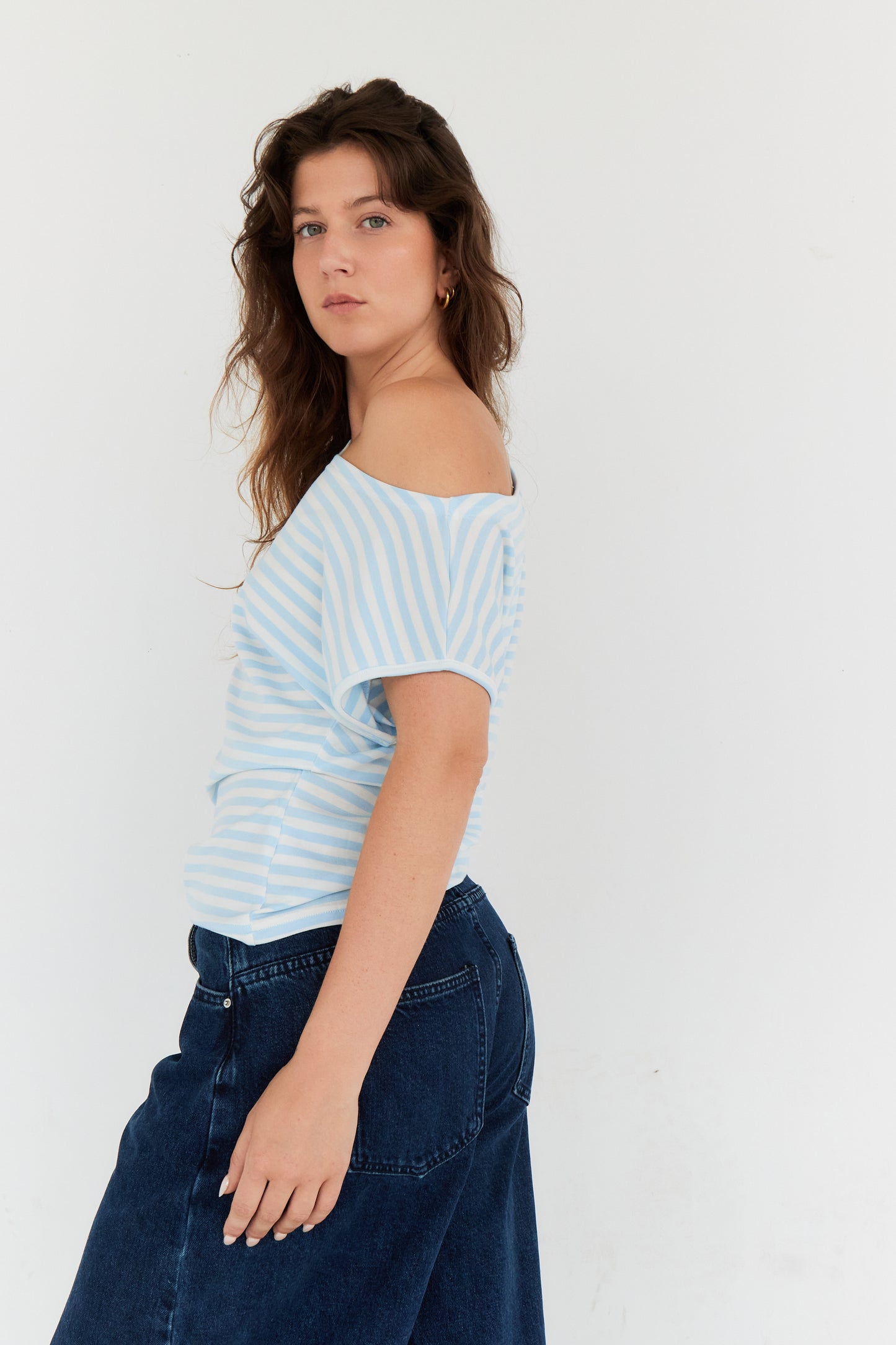 T-SHIRT LISA BLEU