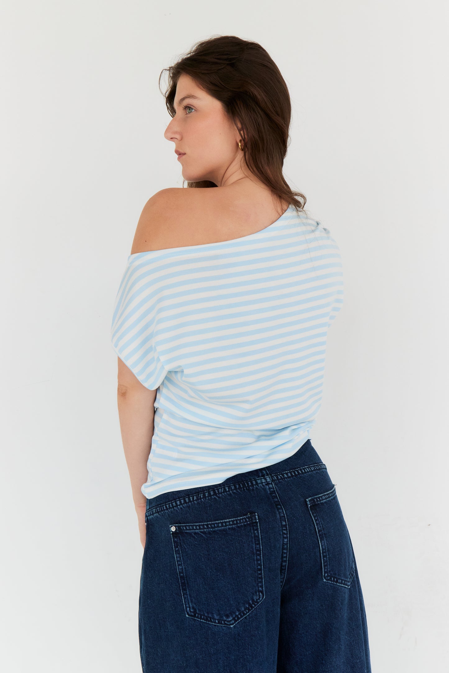 T-SHIRT LISA BLEU