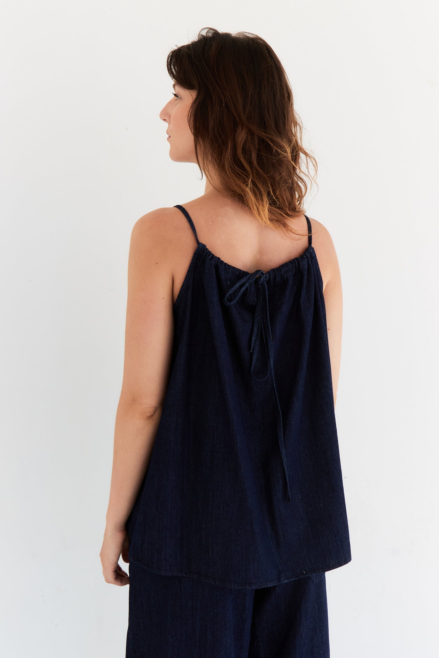 TOP IRIS BLEU JEAN