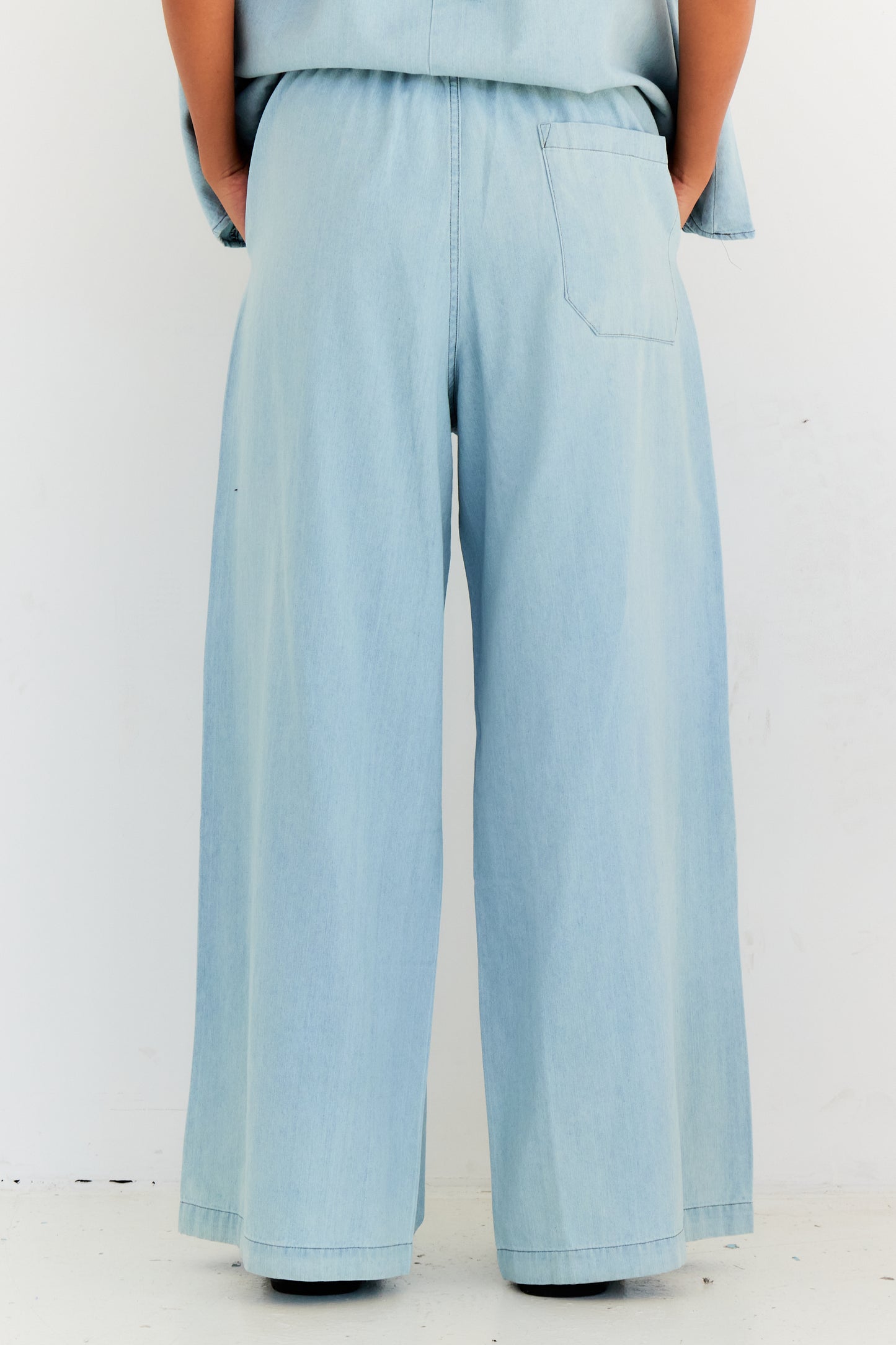 PANTALON IRIS BLEU CLAIR