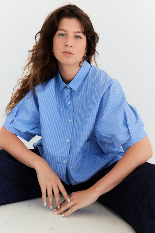 CHEMISE NOEMIE BLEU