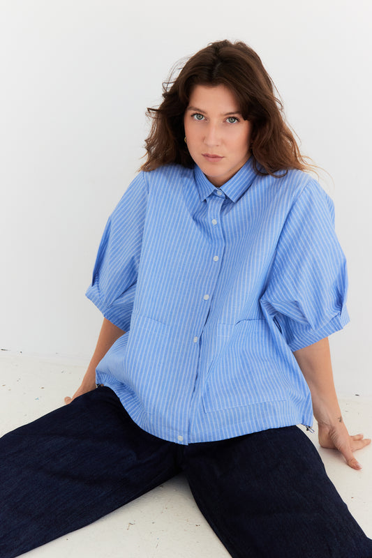 CHEMISE NOEMIE BLEU
