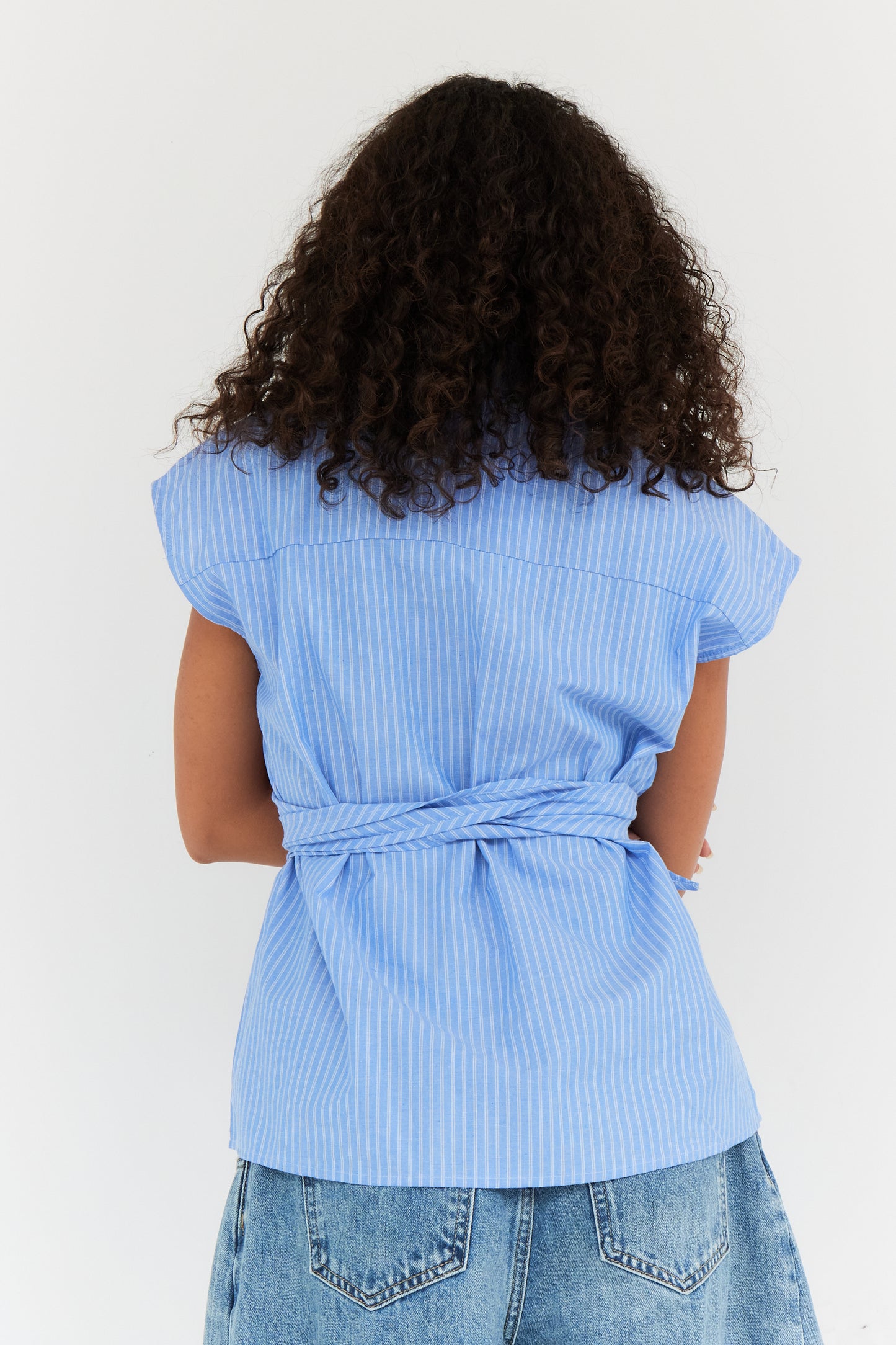 CHEMISE CAMILLE BLEU CLAIR