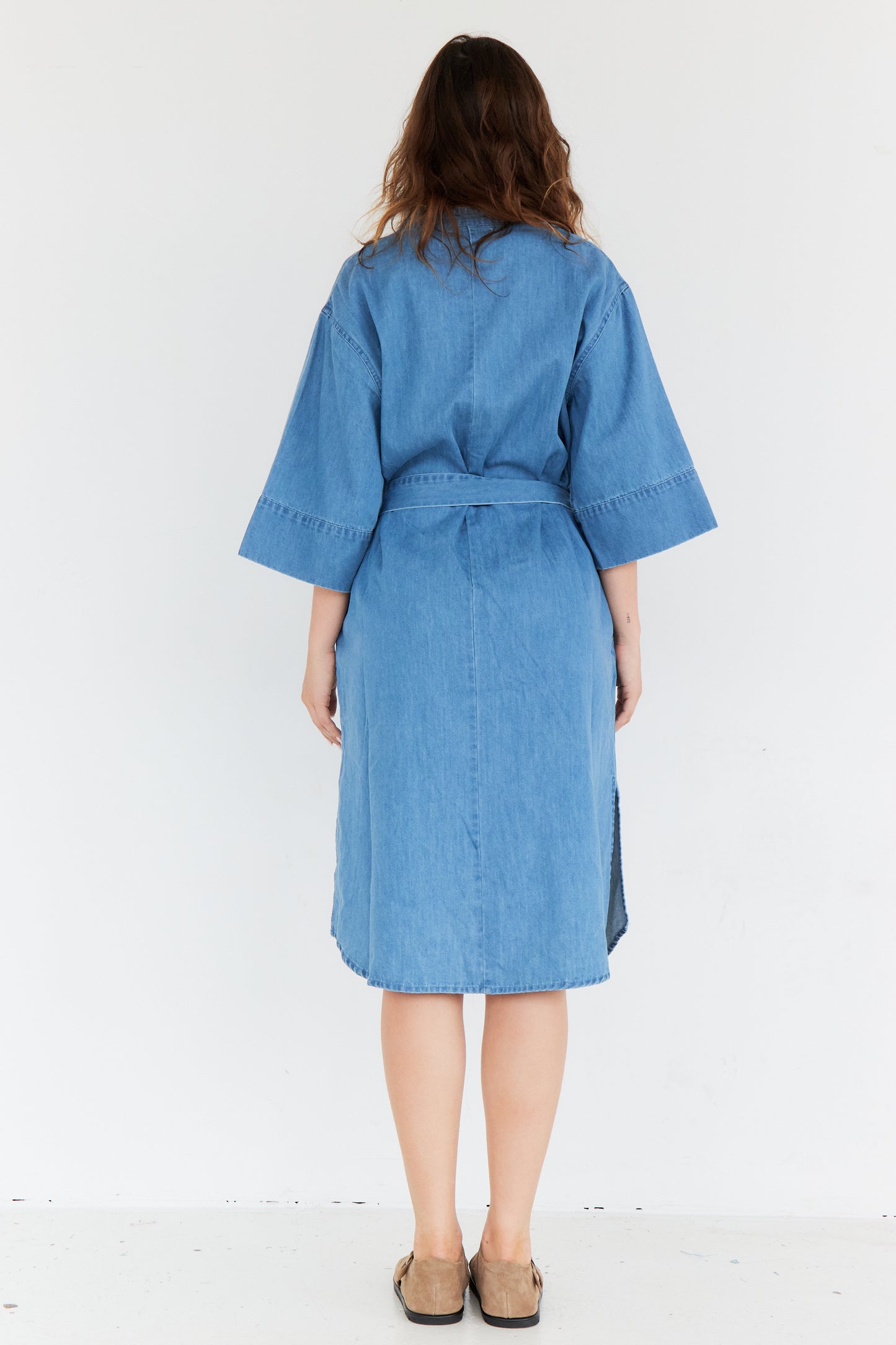 ROBE MATHILDE BLEU