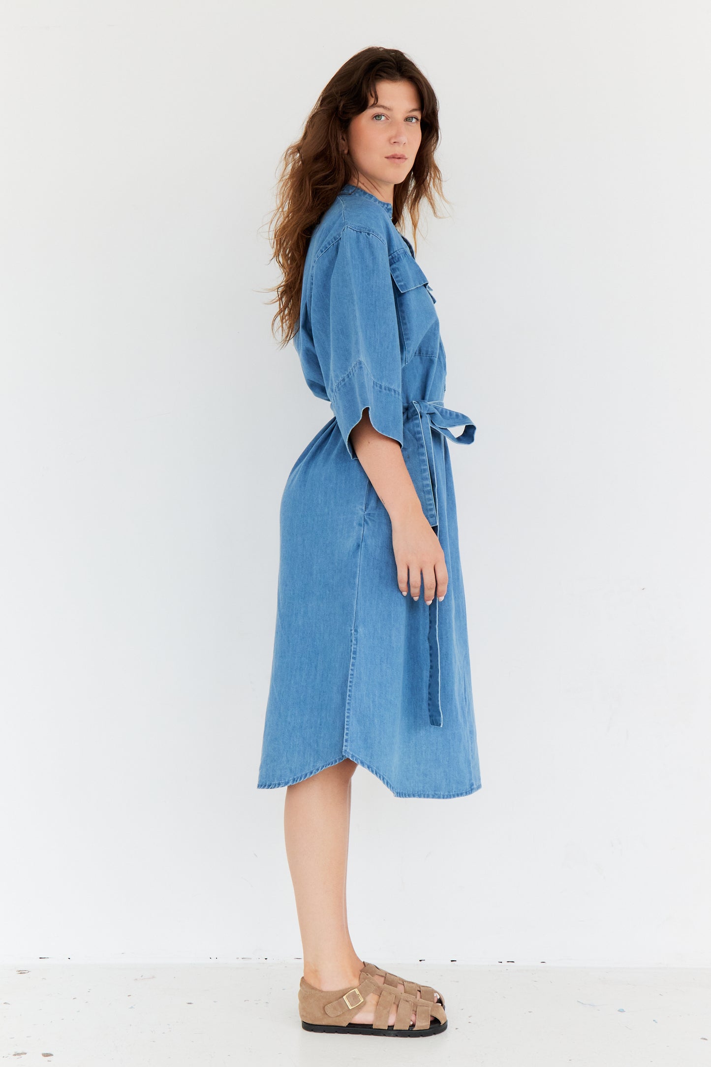 ROBE MATHILDE BLEU