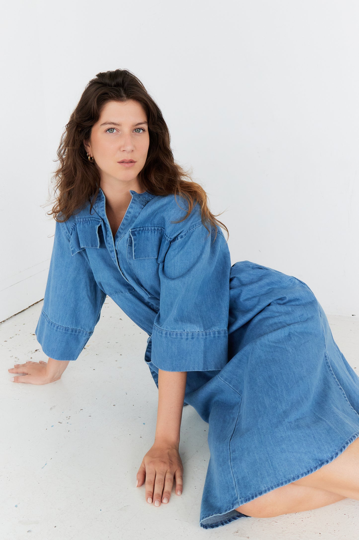 ROBE MATHILDE BLEU