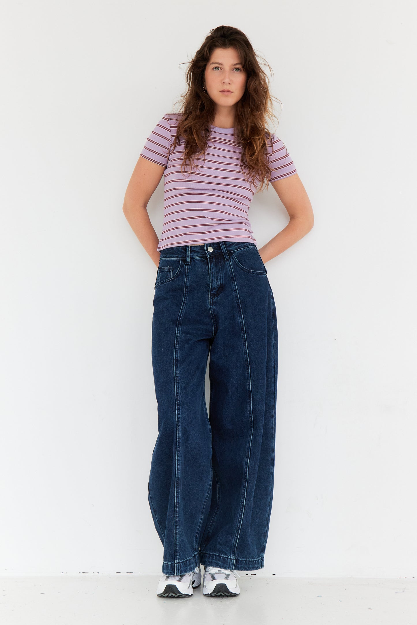 T-SHIRT LEA LILAS