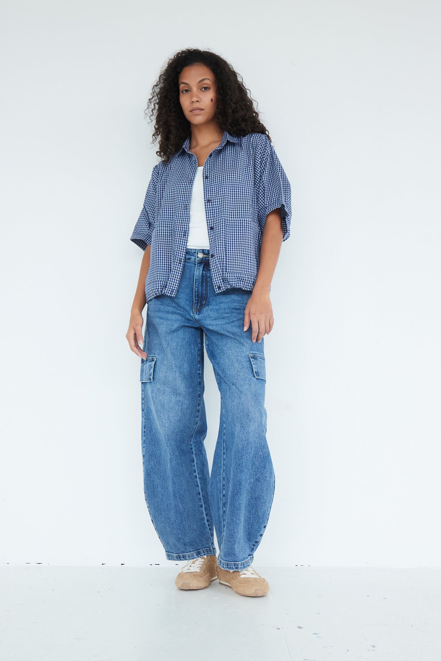 CHEMISE CLEIA CARREAU