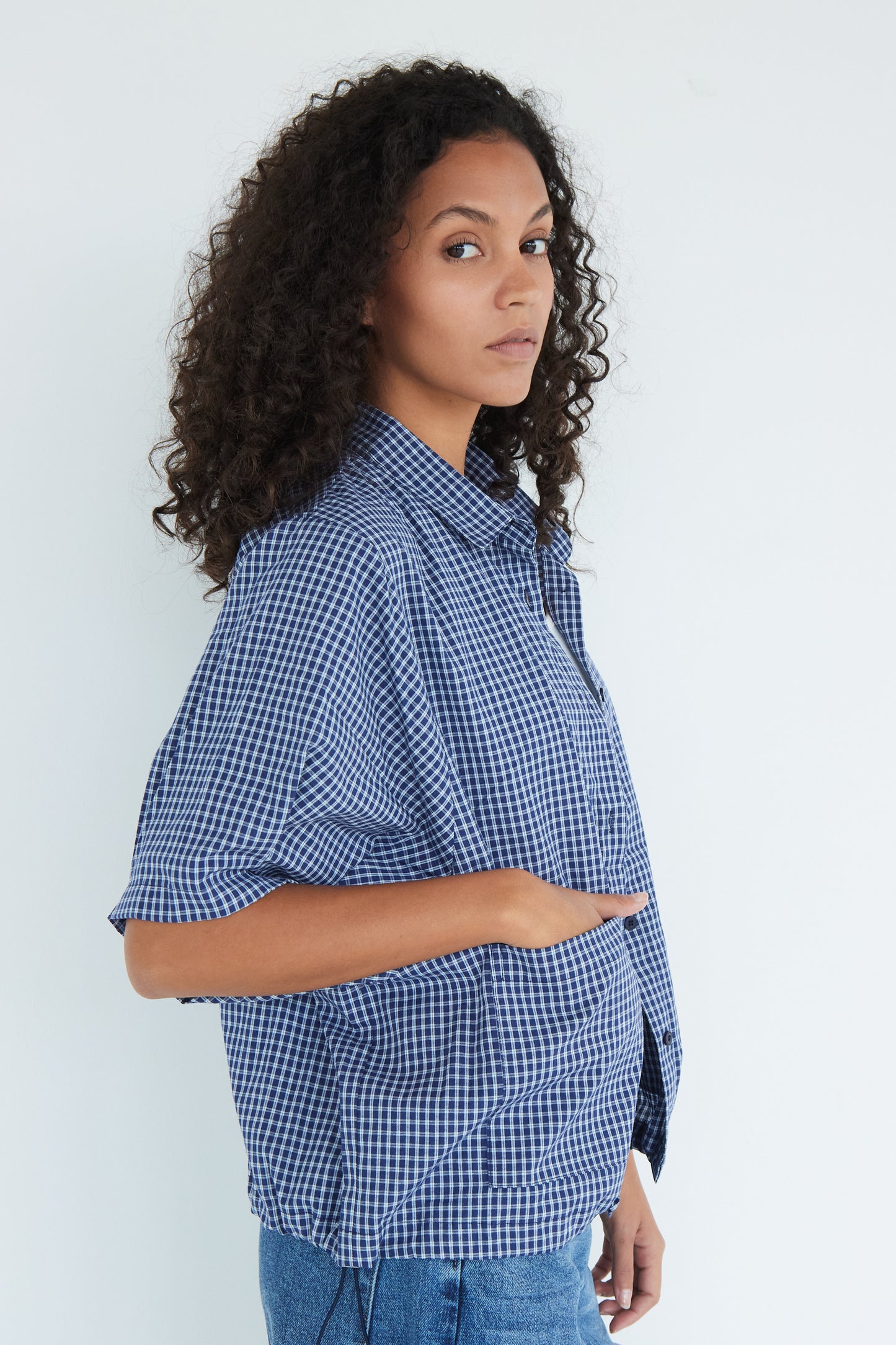 CHEMISE CLEIA CARREAU