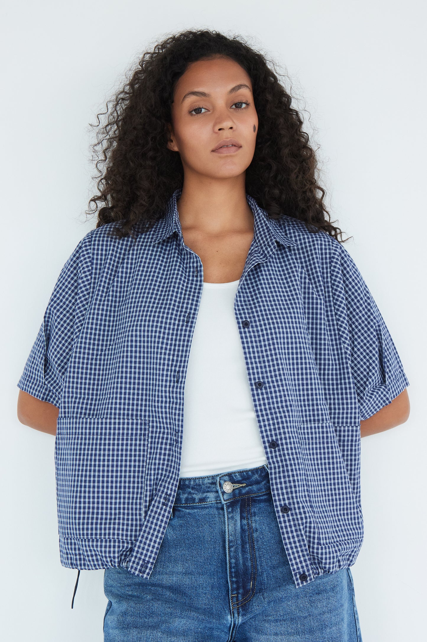 CHEMISE CLEIA CARREAU