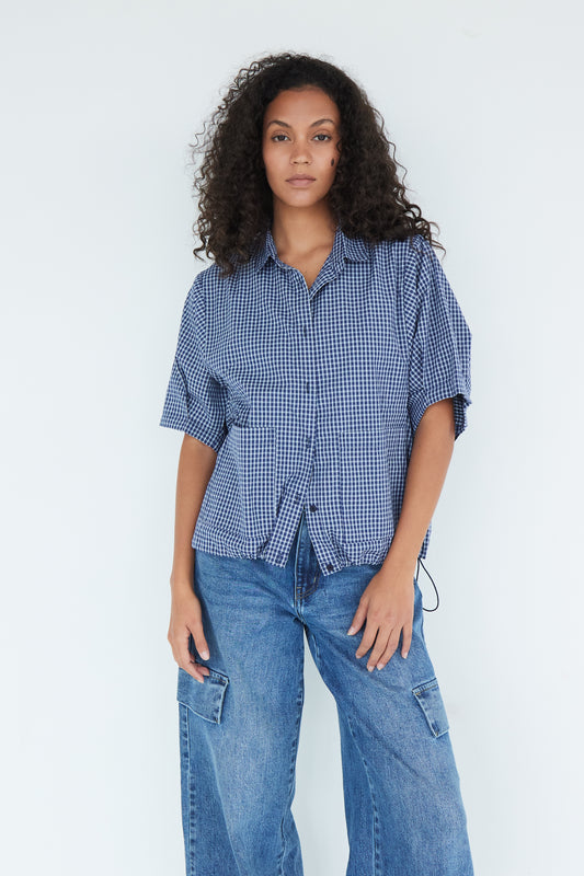 CHEMISE CLEIA CARREAU