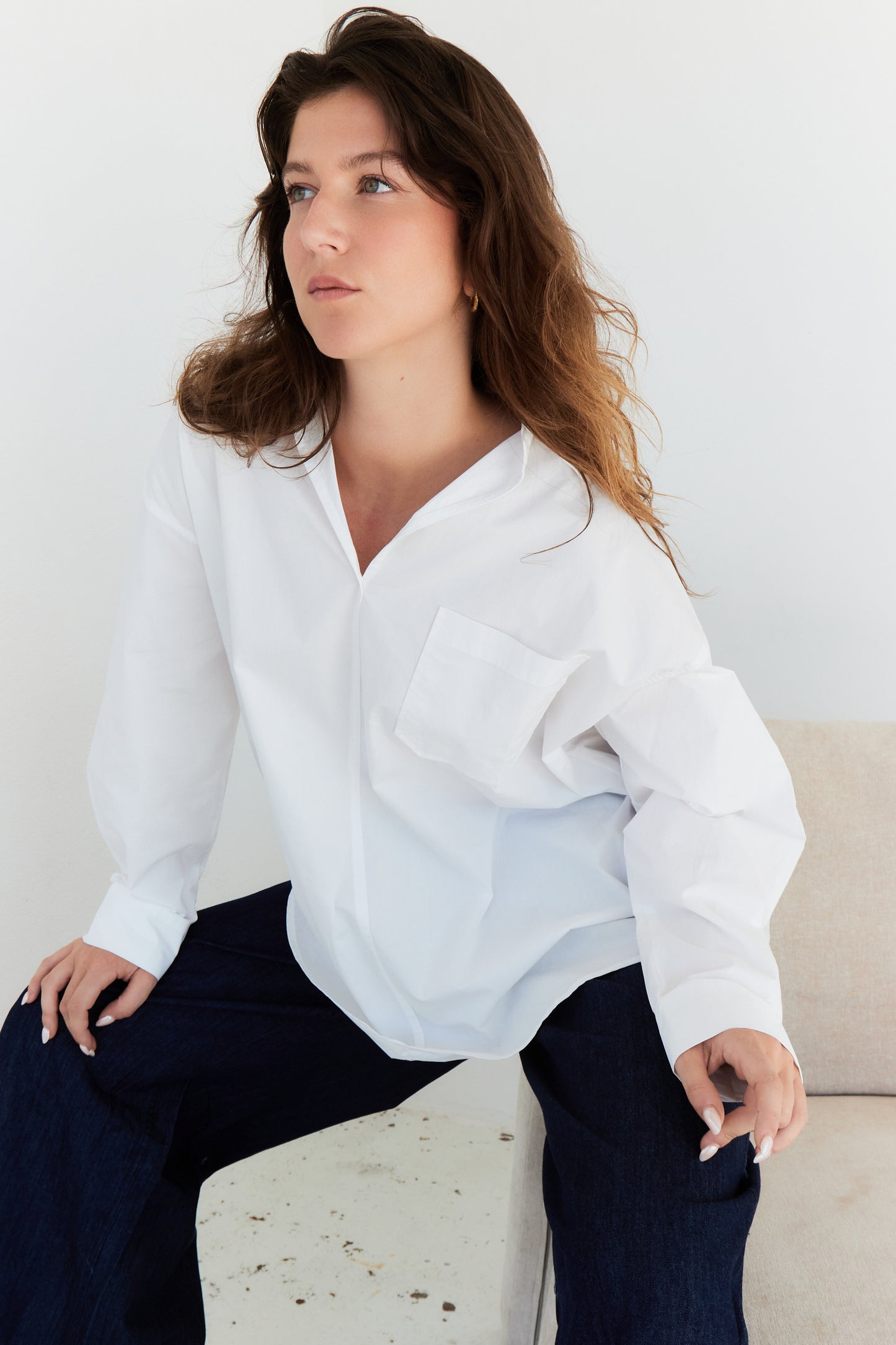 CHEMISE LOIC BLANCHE