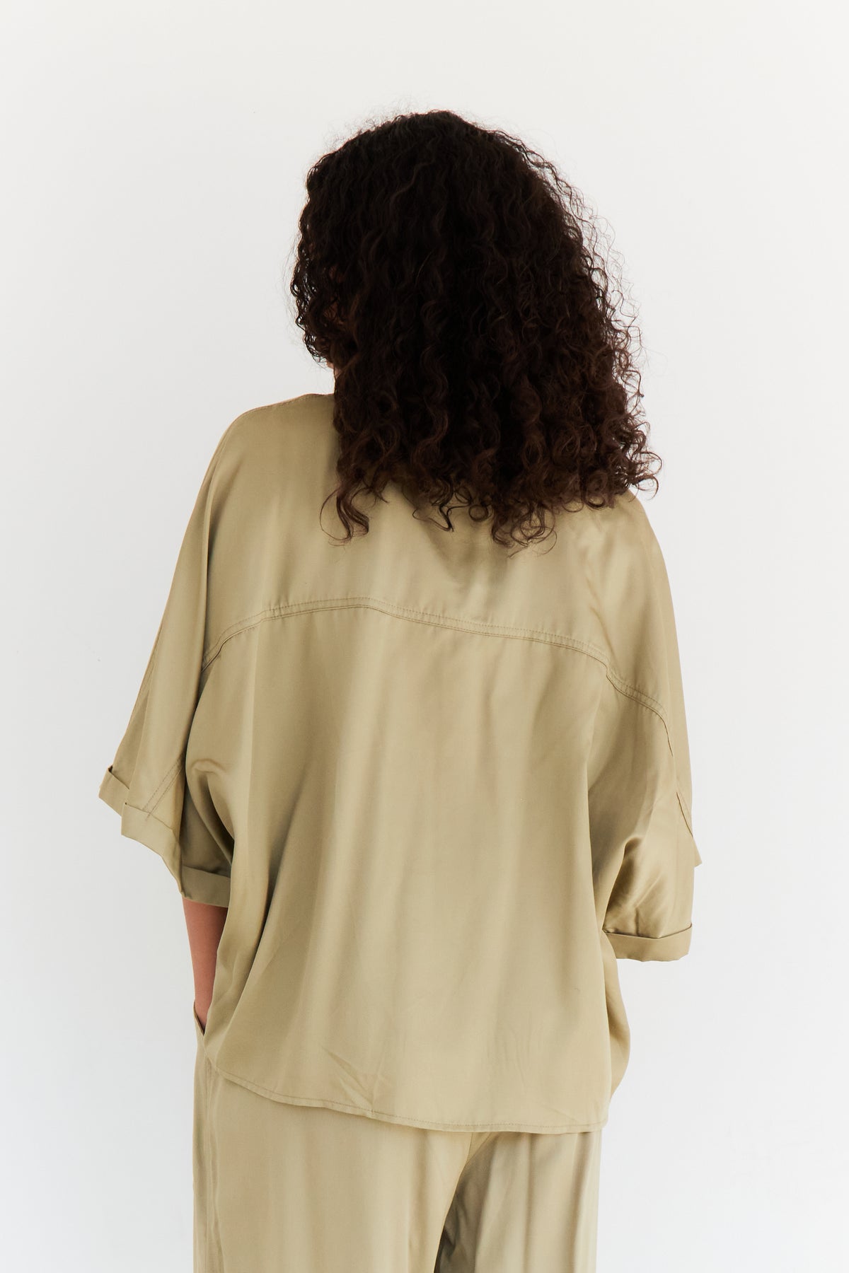 CHEMISE SAGE OLIVE