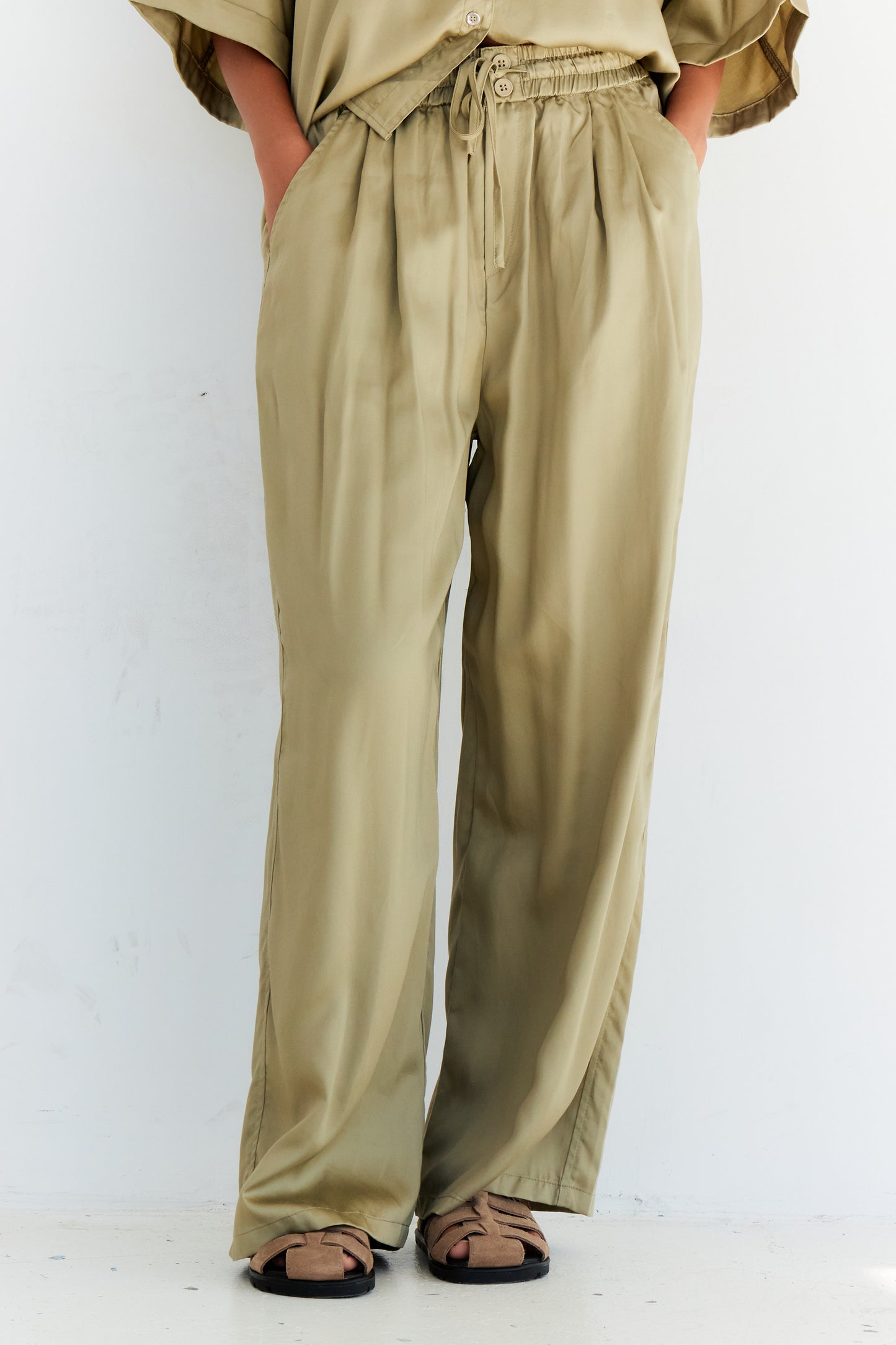 PANTALON SAGE OLIVE