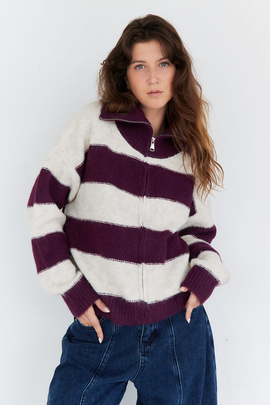 GILET NAWEL PRUNE