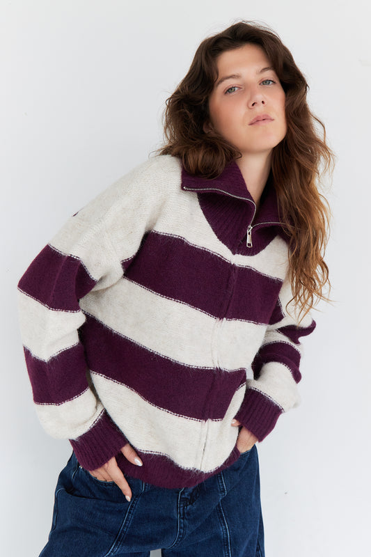GILET NAWEL PRUNE