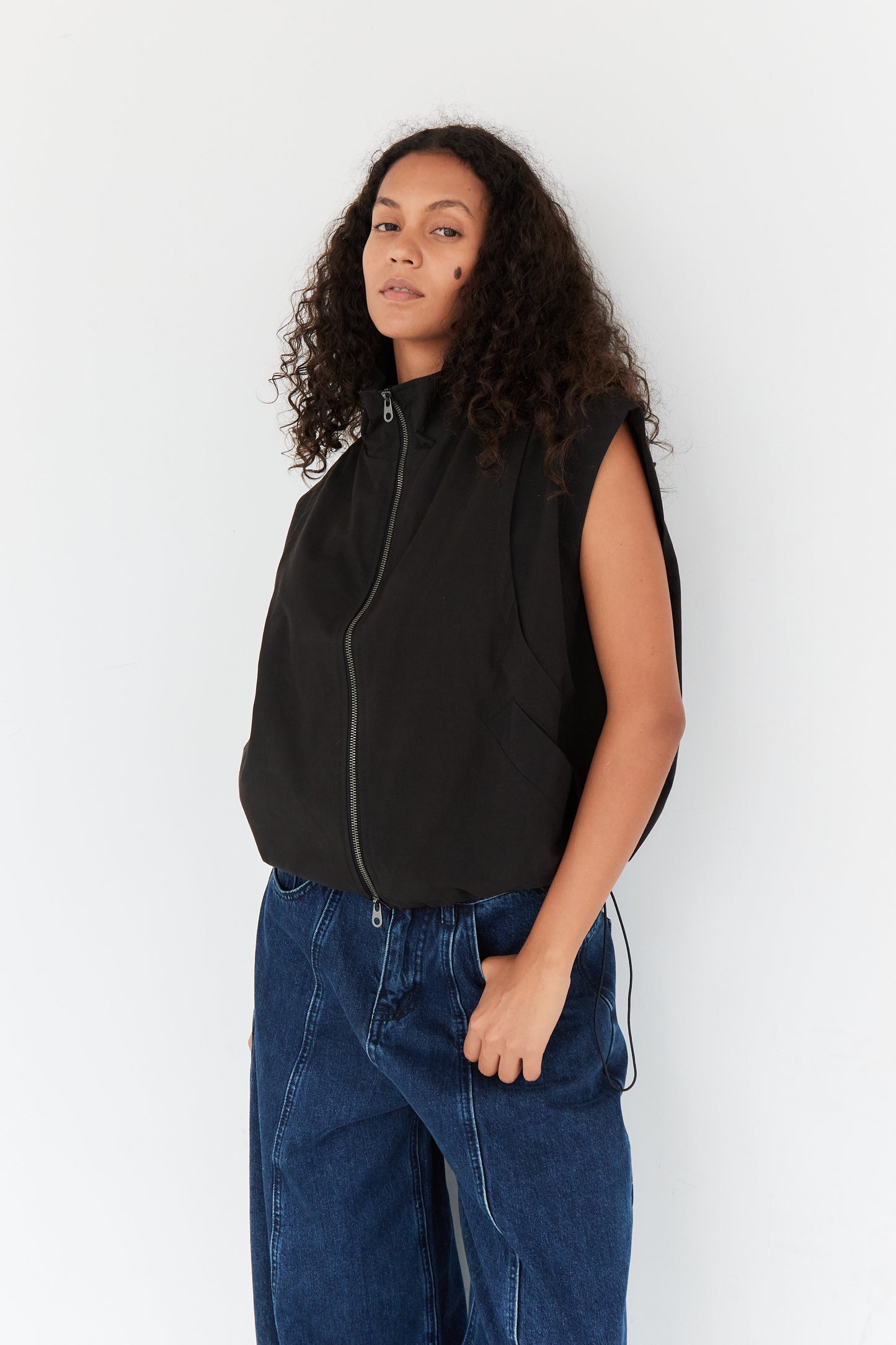 GILET TESS NOIR