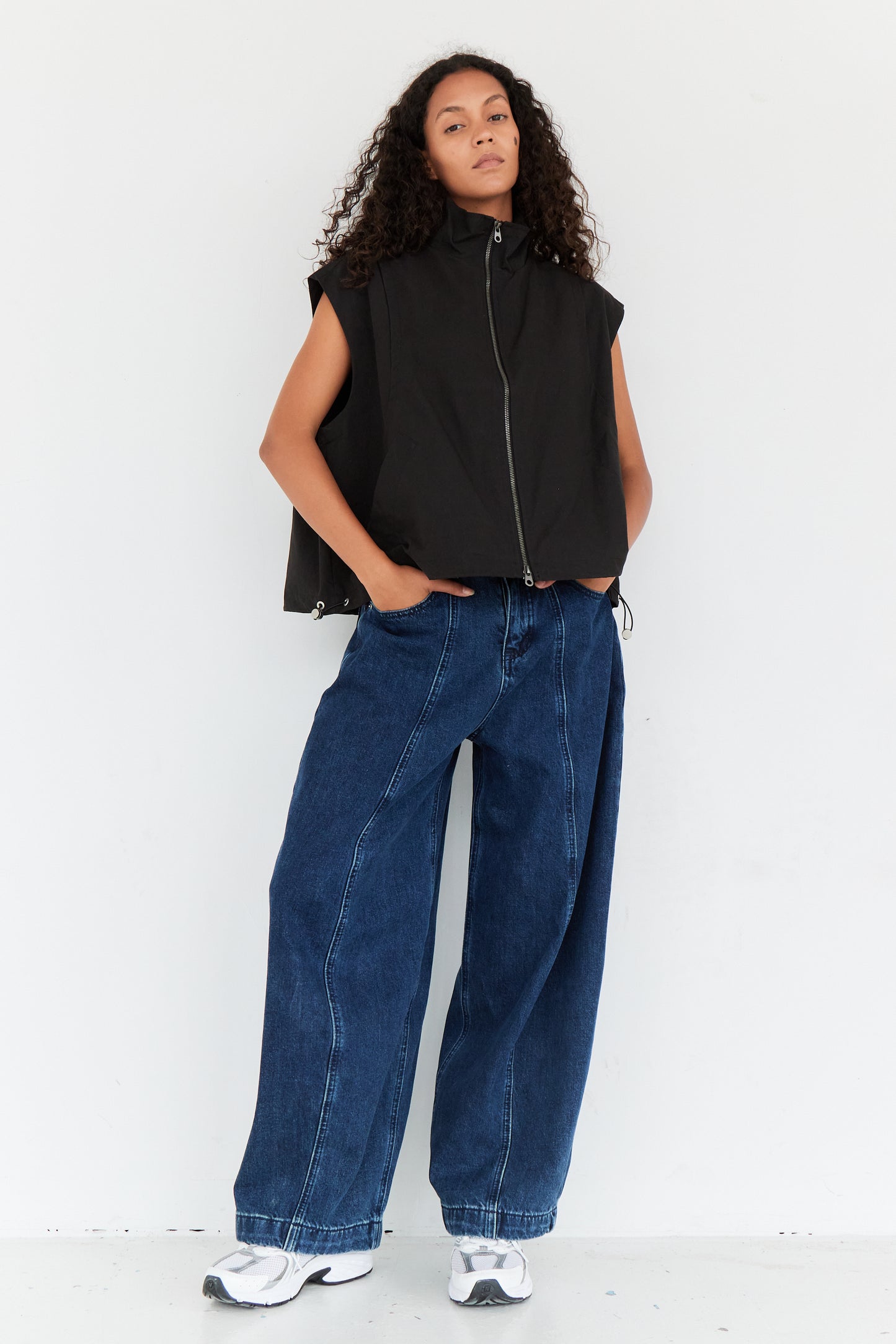 GILET TESS NOIR