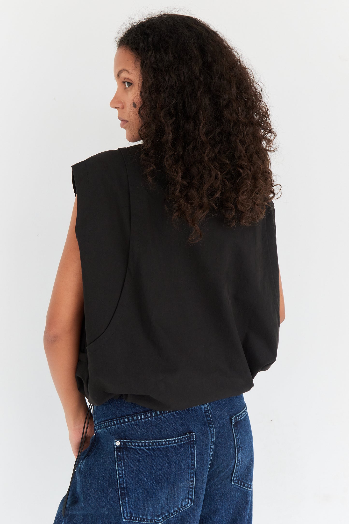 GILET TESS NOIR