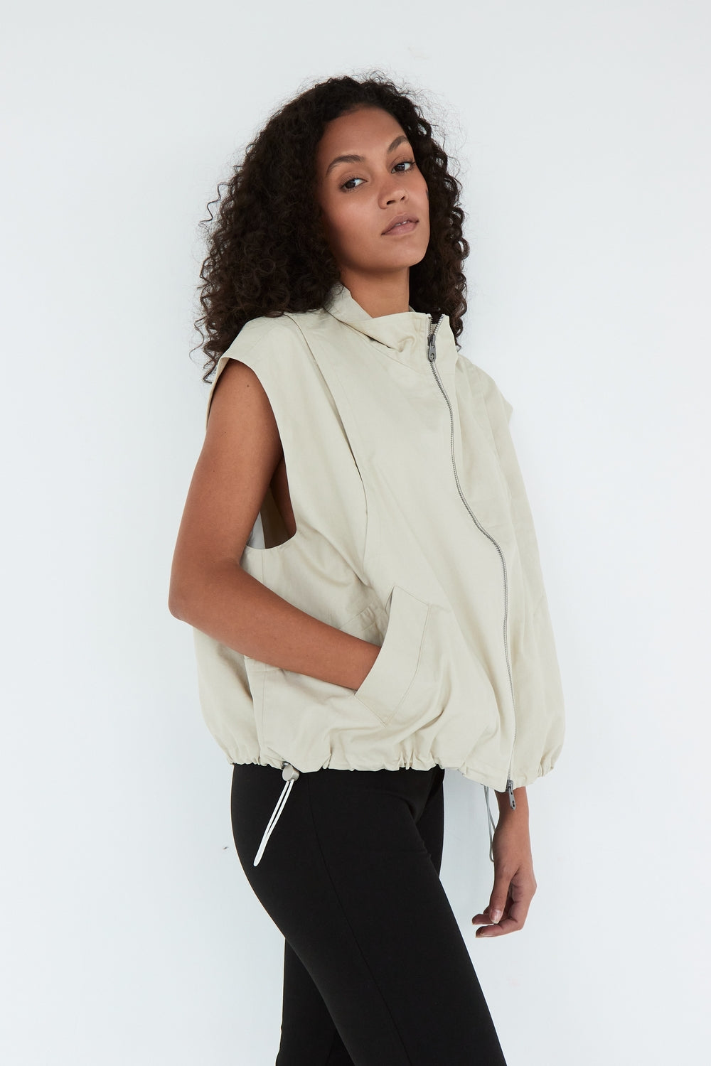 GILET TESS BEIGE