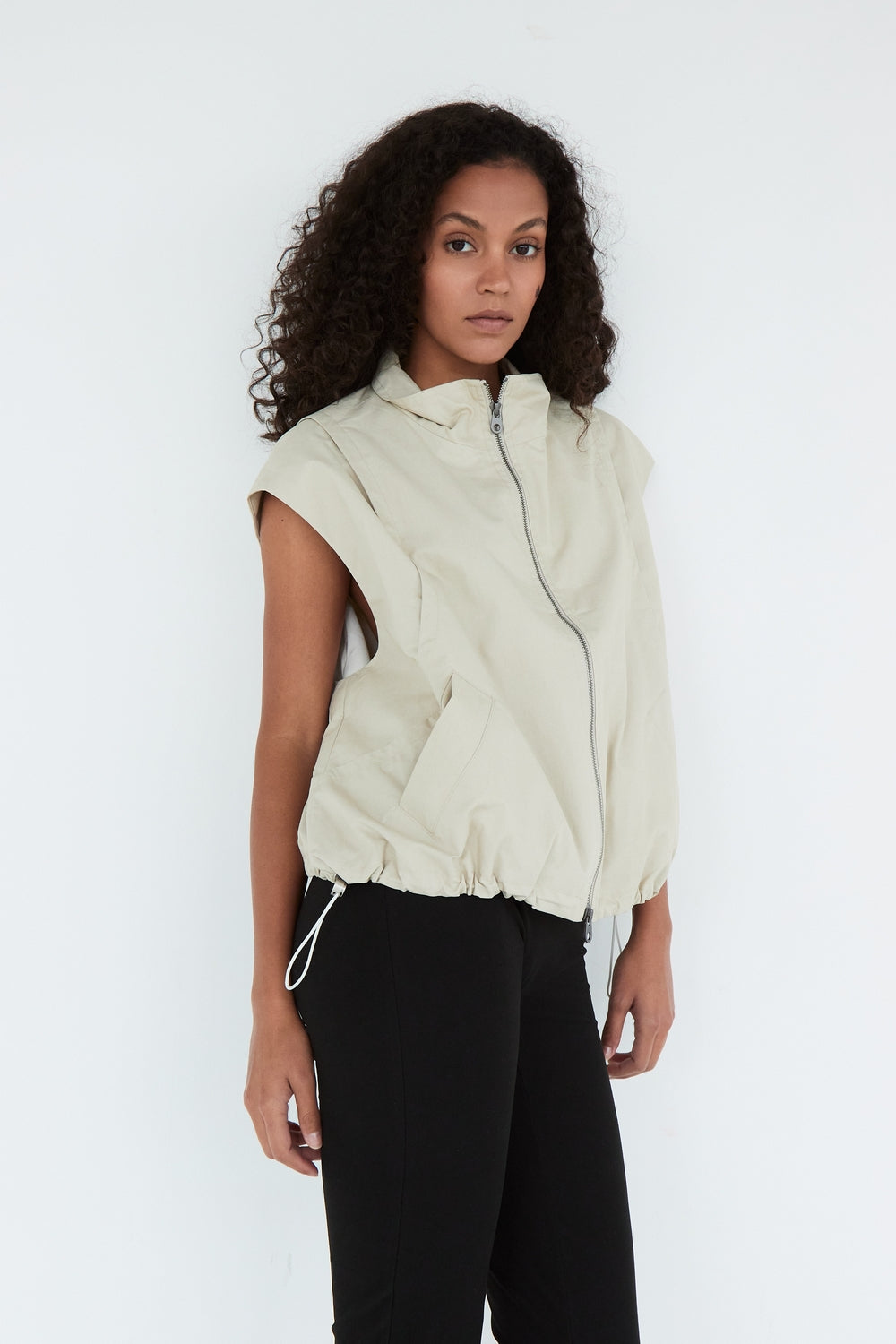 GILET TESS BEIGE
