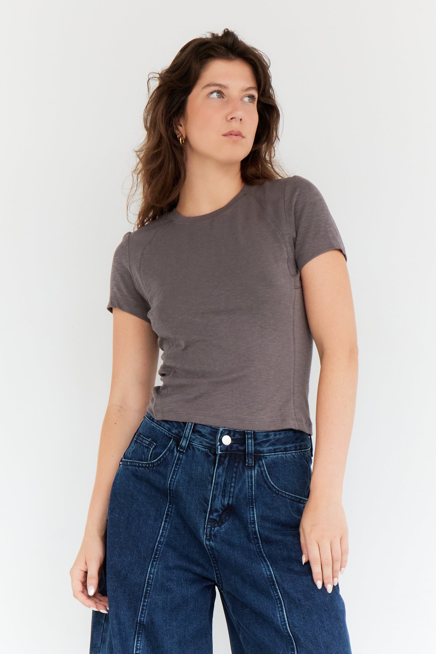 T-SHIRT FAYE TAUPE