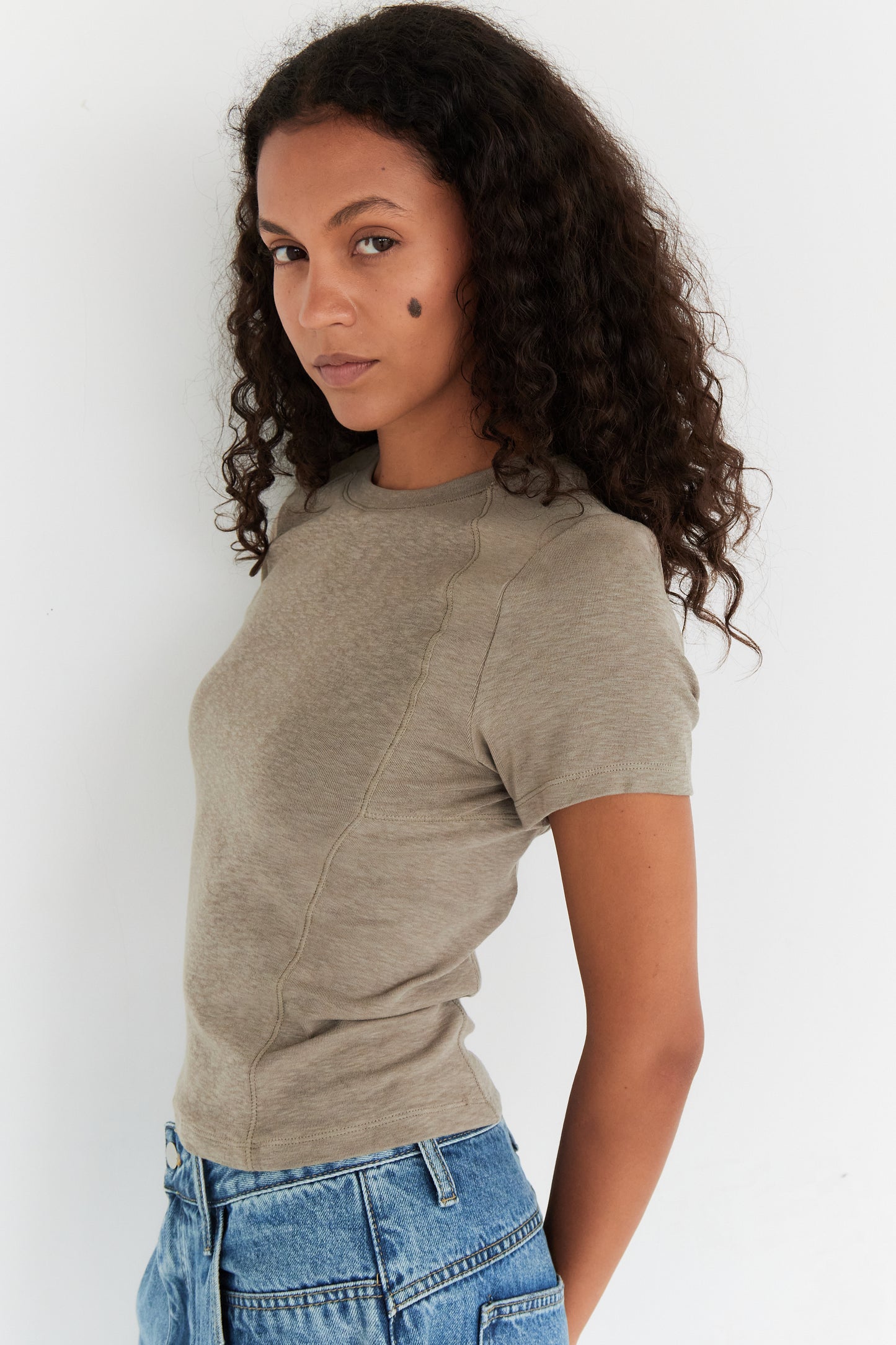 T-SHIRT FAYE OLIVE