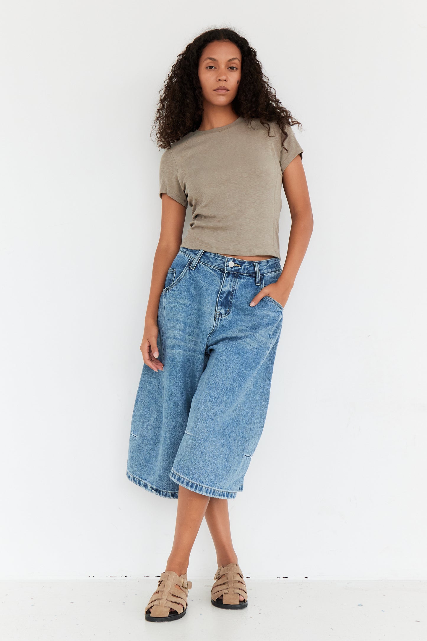 T-SHIRT FAYE OLIVE