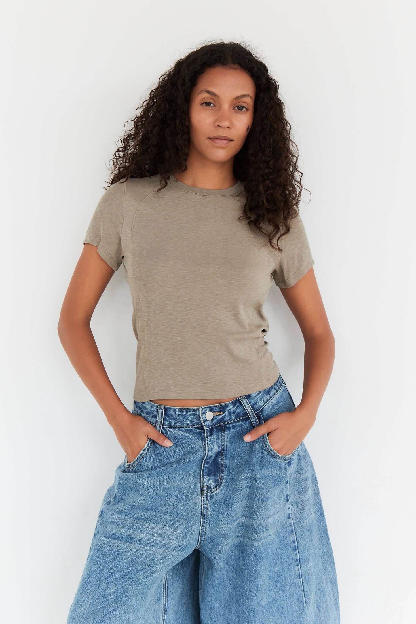 T-SHIRT FAYE OLIVE