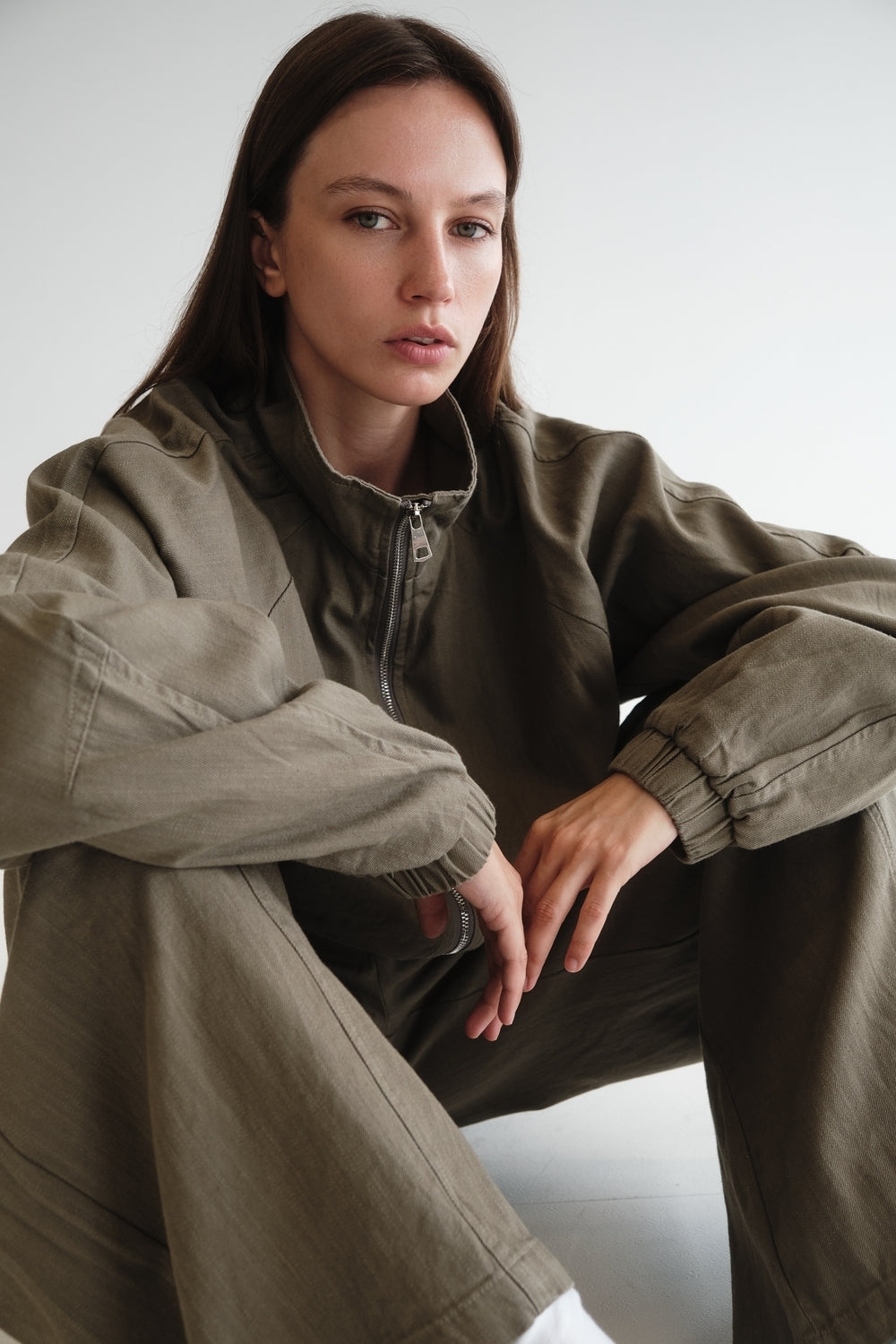 VESTE LENI KAKI