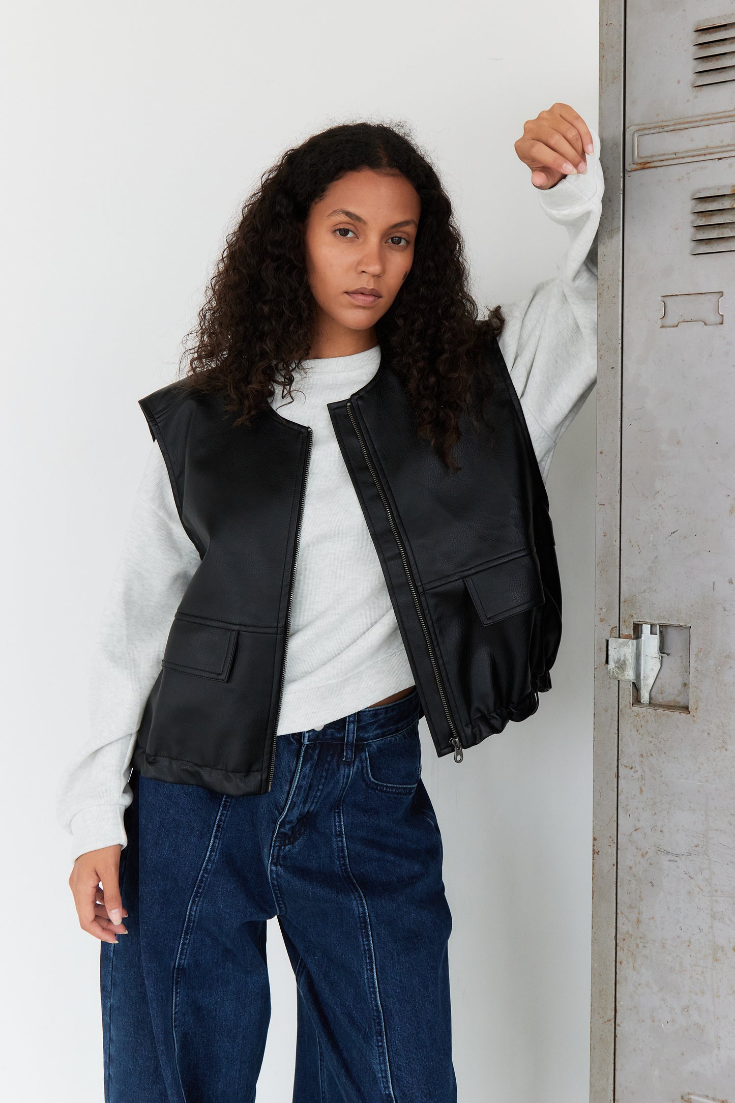 GILET AXELLE NOIR