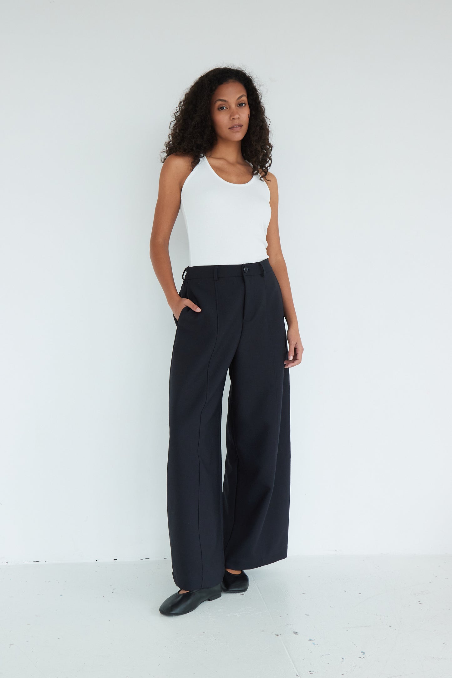 PANTALON SOLINE MARINE