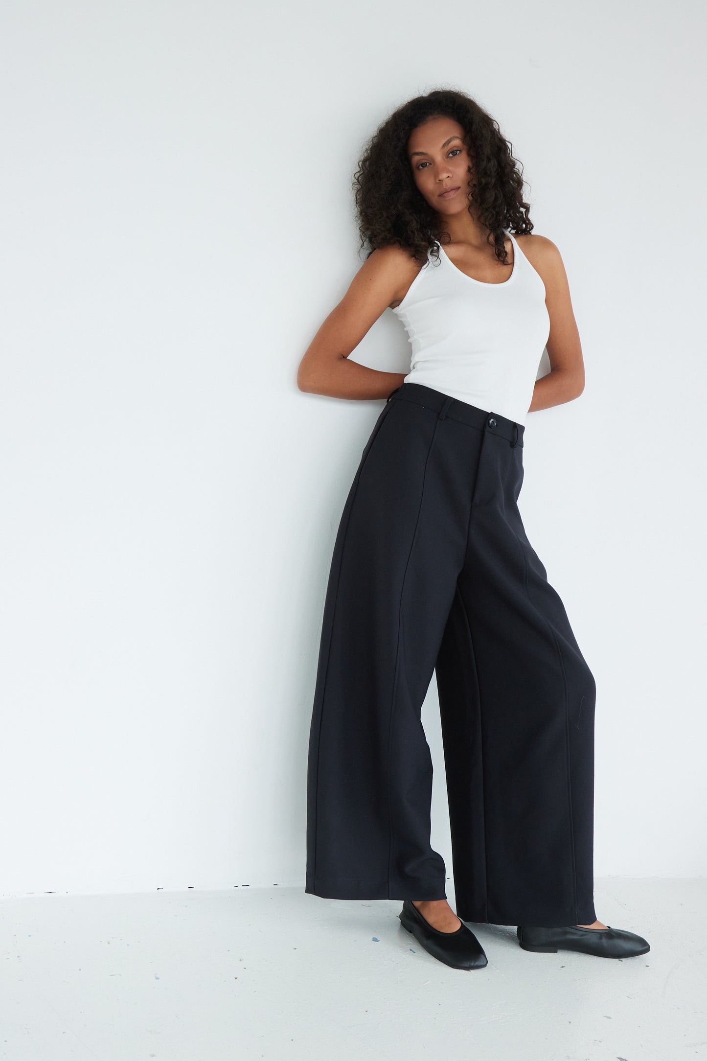 PANTALON SOLINE MARINE