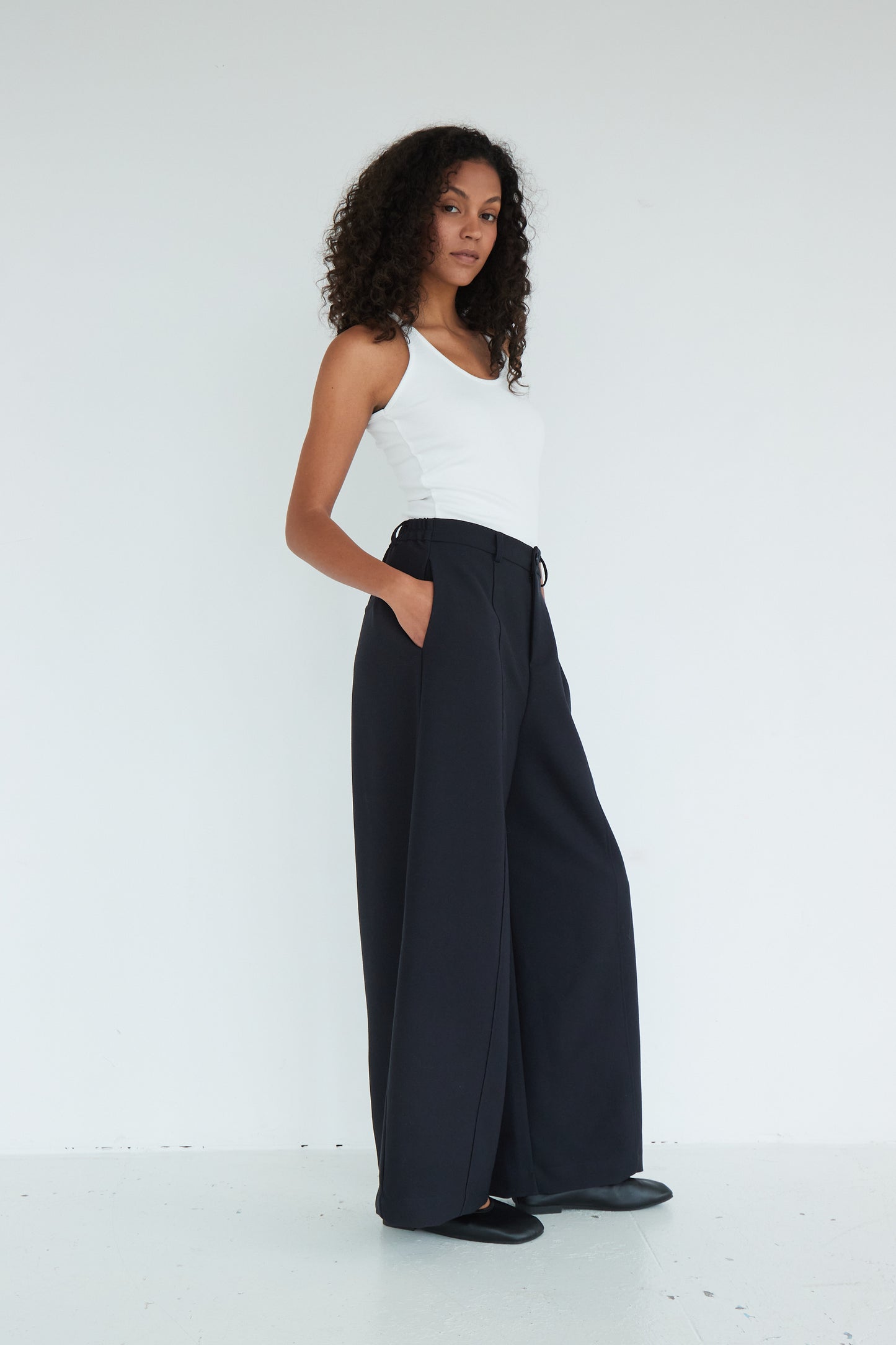 PANTALON SOLINE MARINE