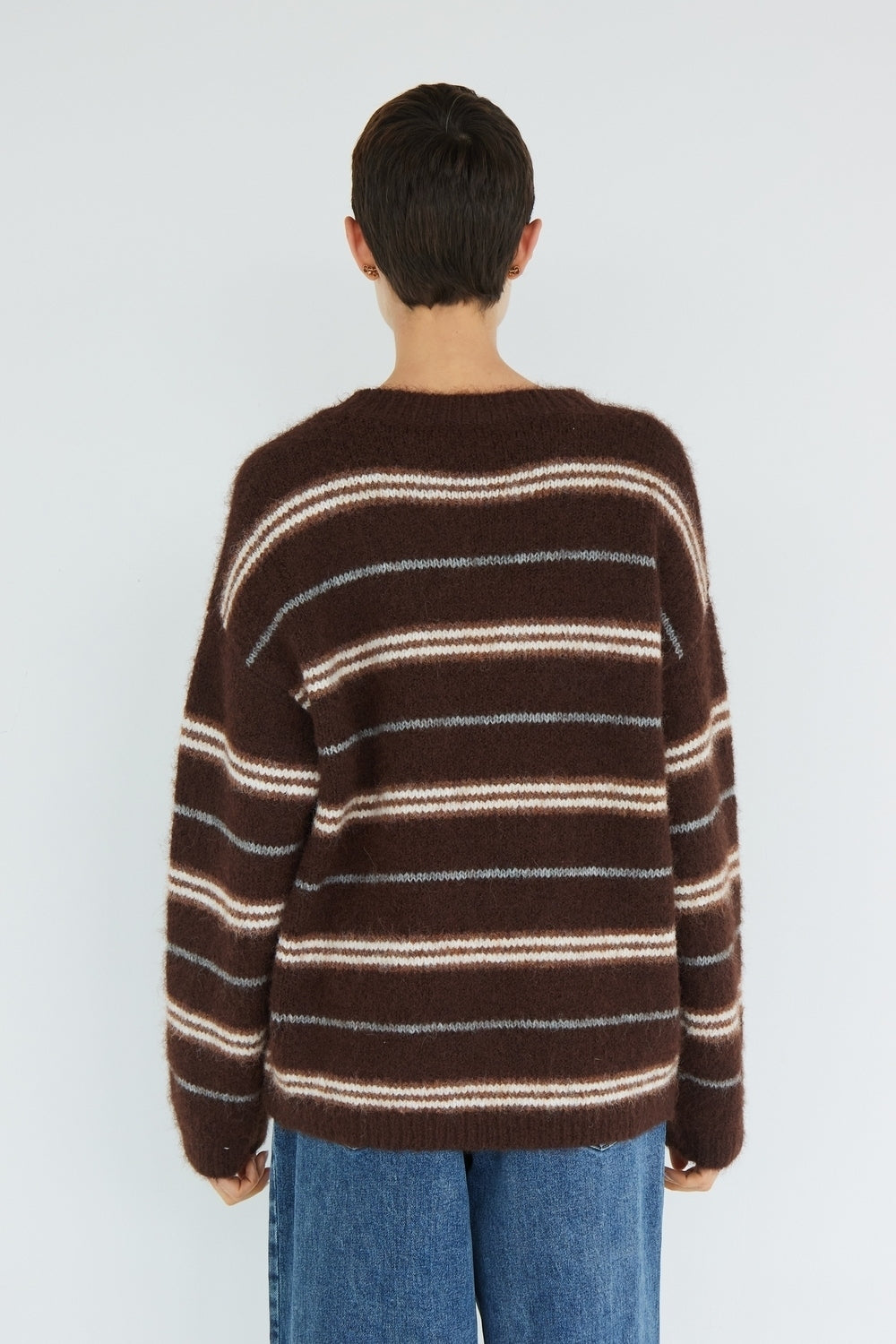 PULL ALINE CHOCOLAT