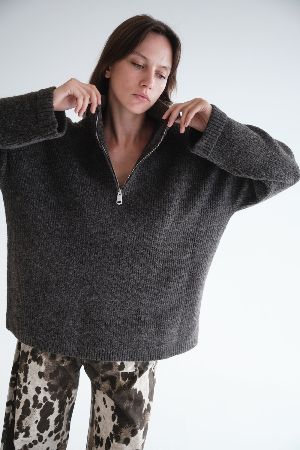 PULL TOVE CHOCOLAT