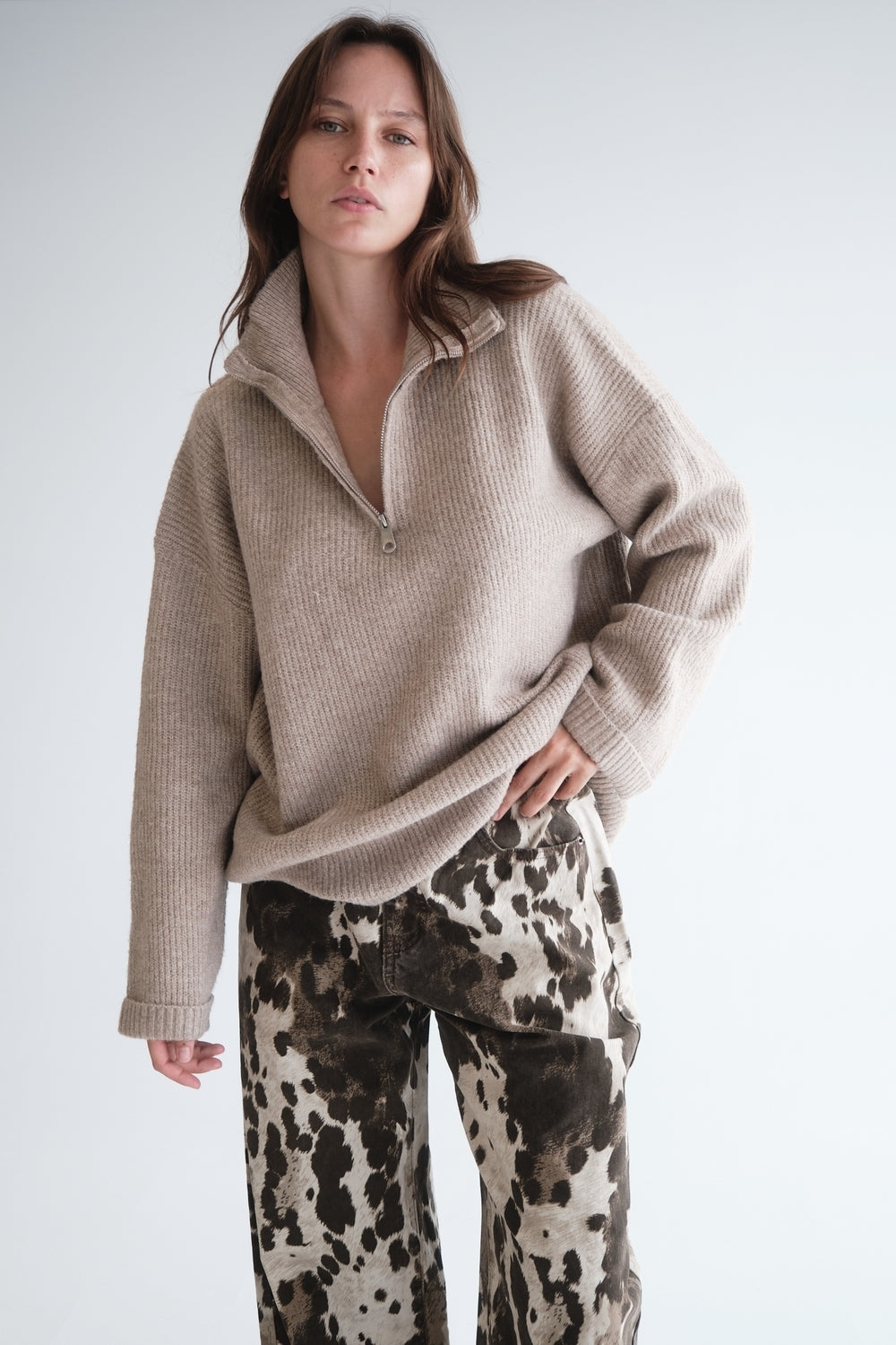 PULL TOVE TAUPE