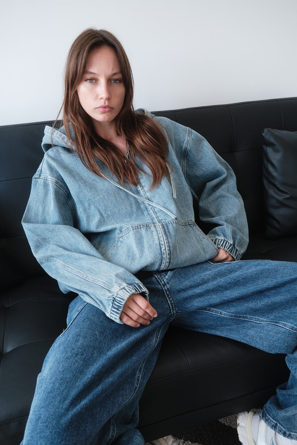 VESTE TYNE BLEU