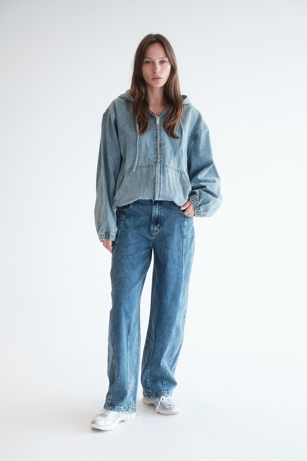 VESTE TYNE BLEU