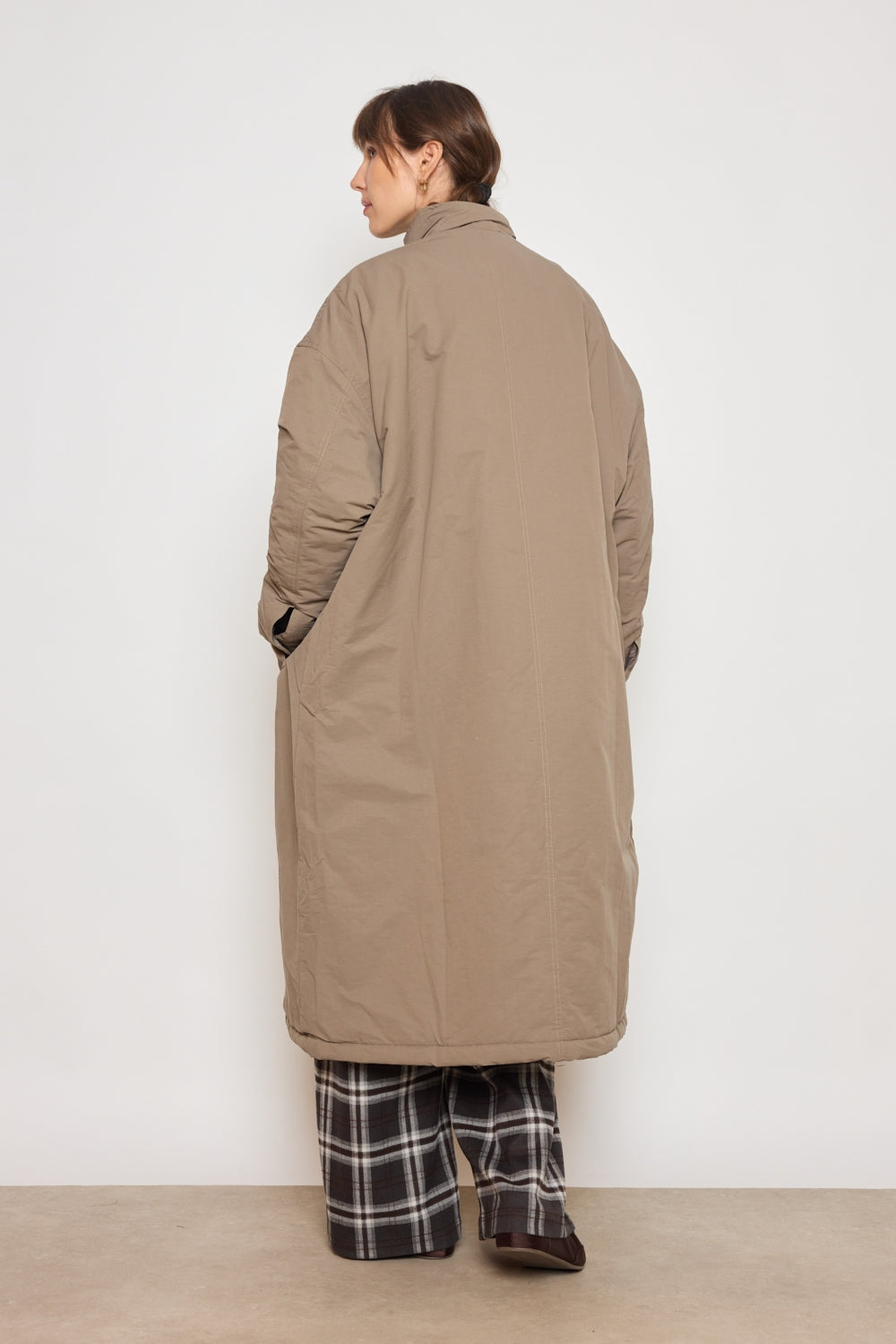MANTEAU ELAN TAUPE